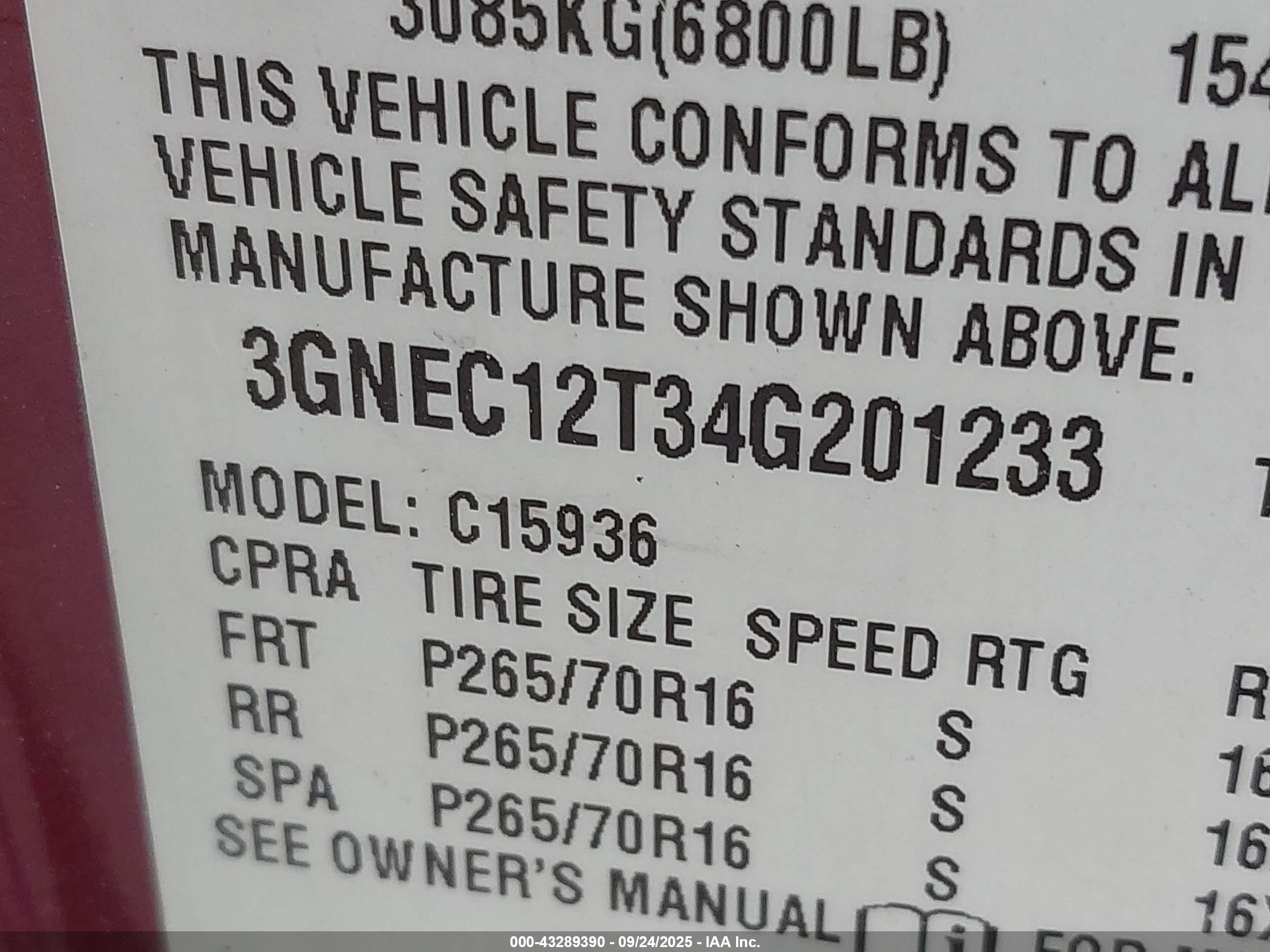 CHEVROLET AVALANCHE image 9