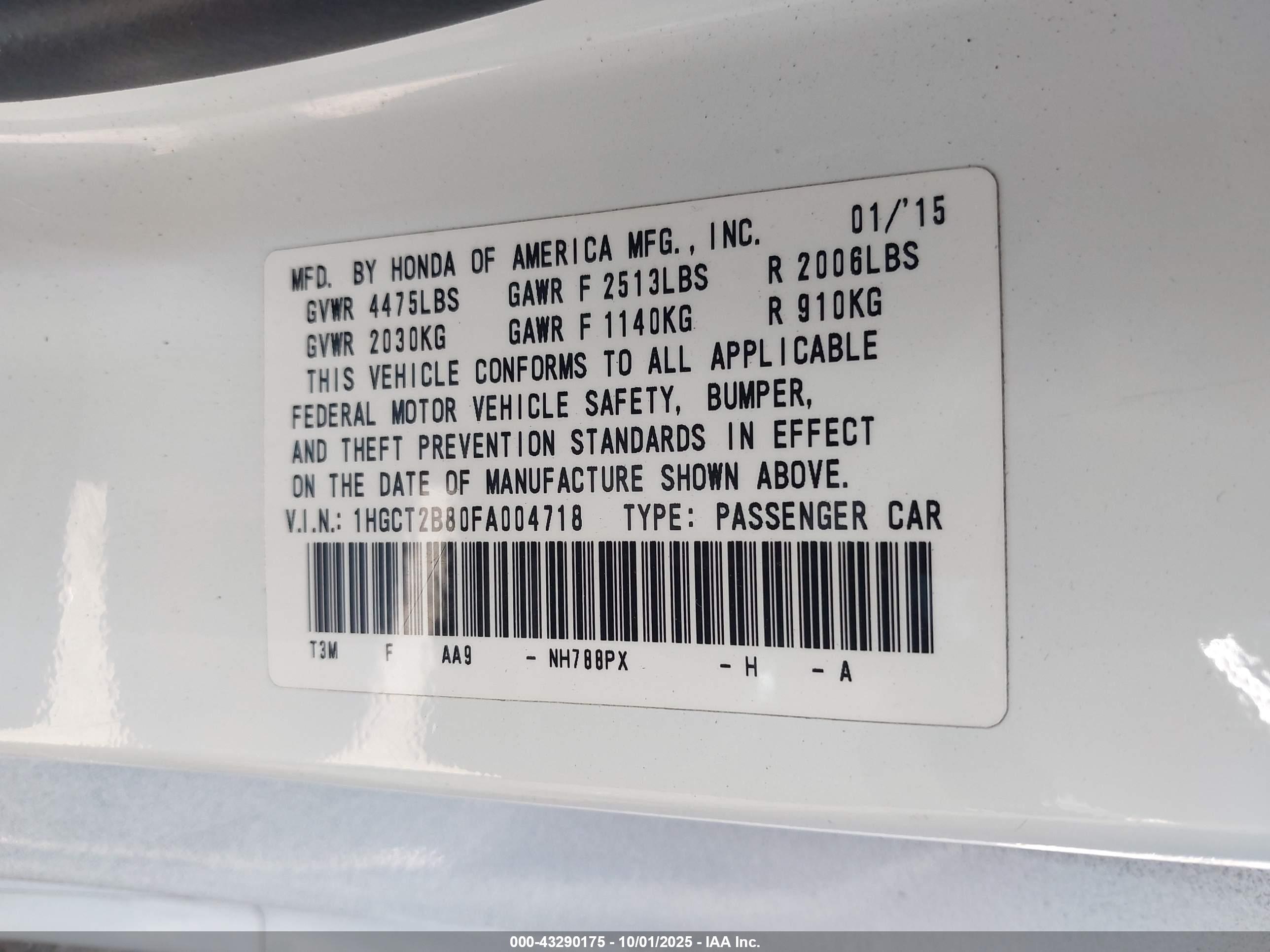 HONDA ACCORD image 9