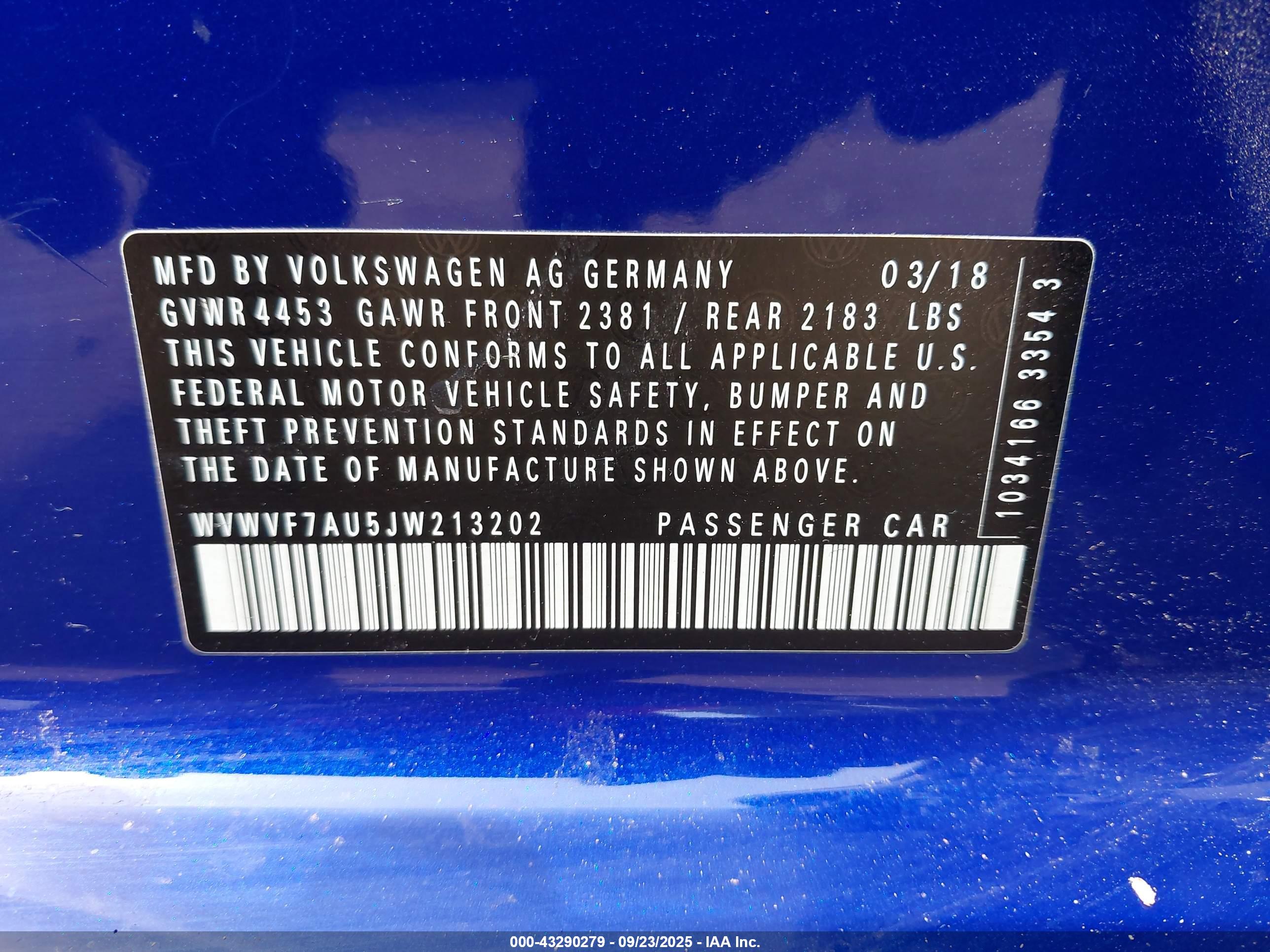 VOLKSWAGEN GOLF image 9
