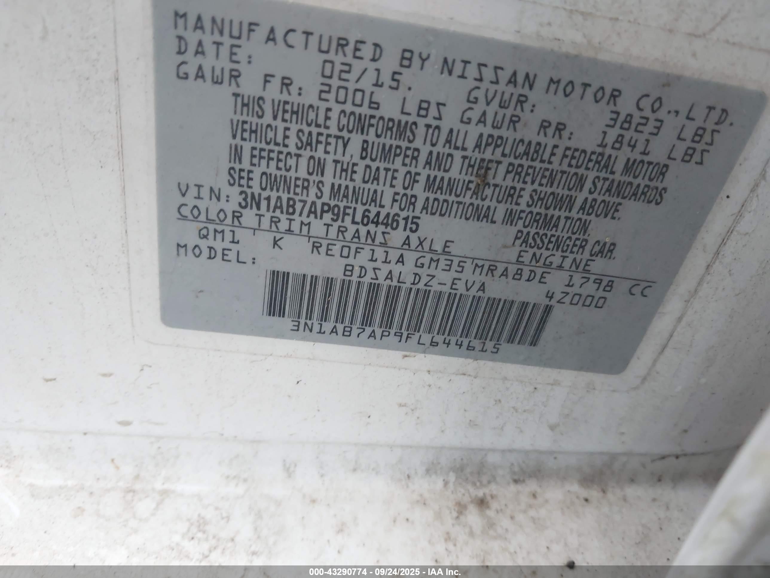 NISSAN SENTRA image 9