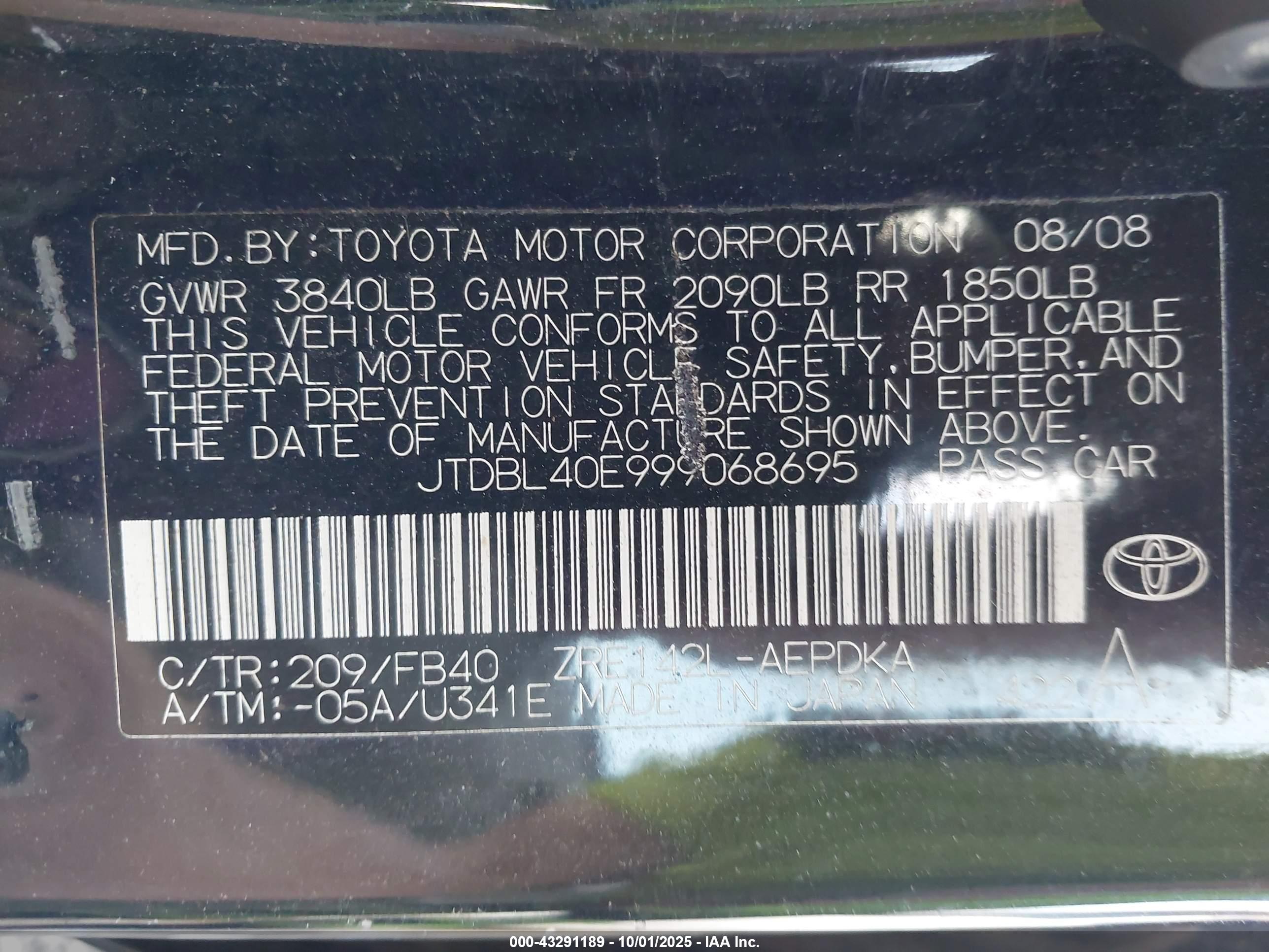 TOYOTA COROLLA image 9