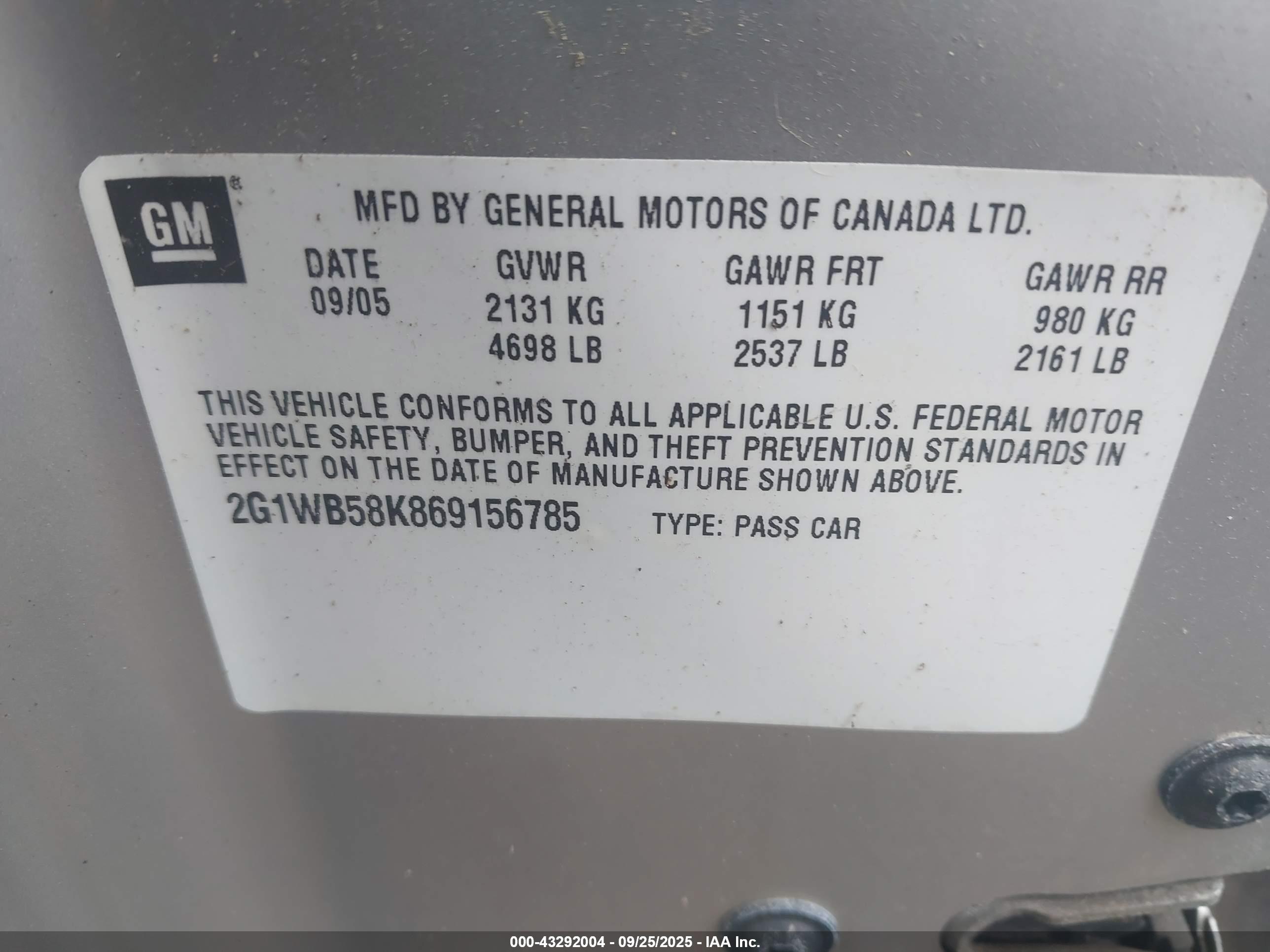 CHEVROLET IMPALA image 9