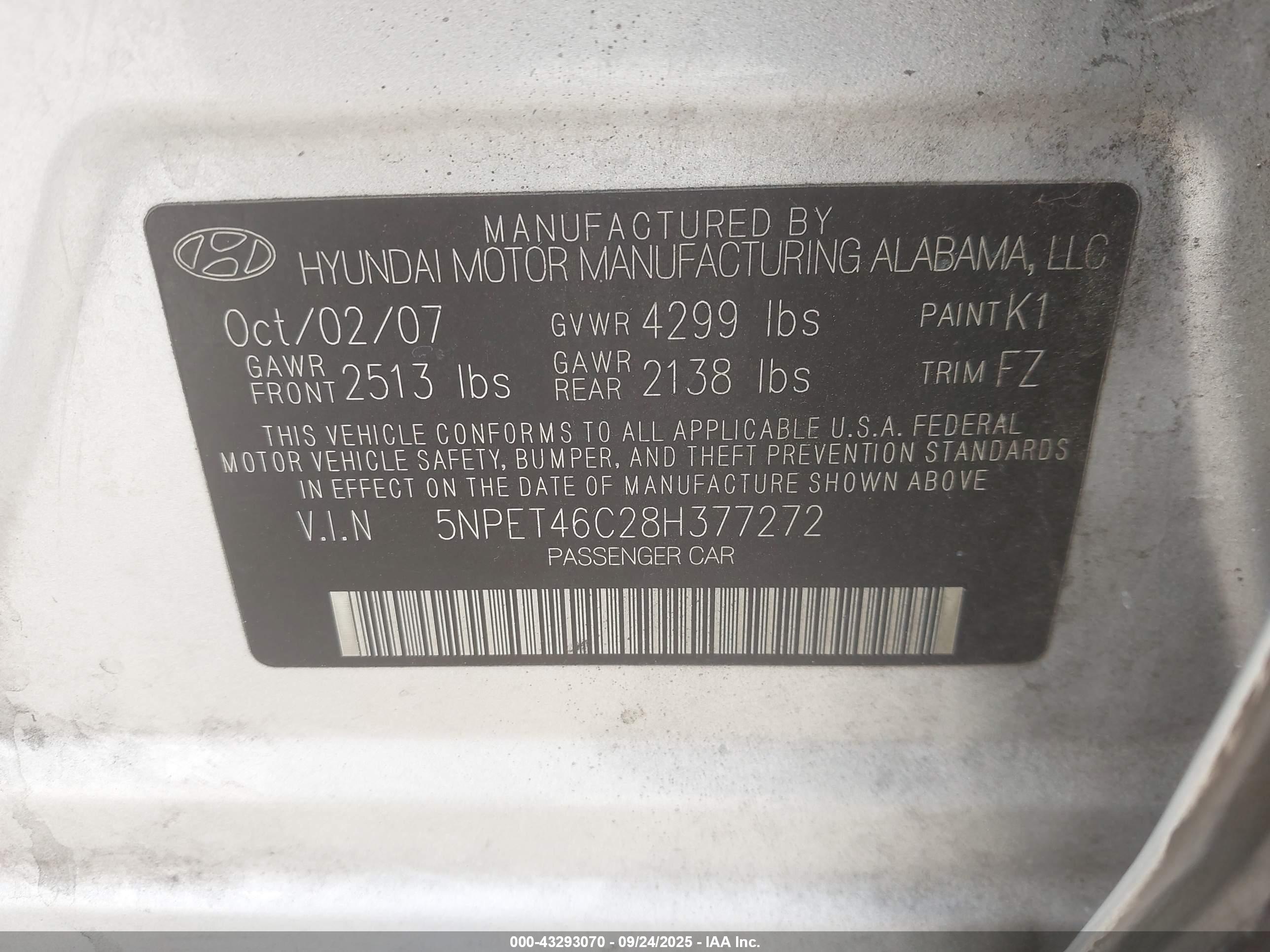 HYUNDAI SONATA image 9
