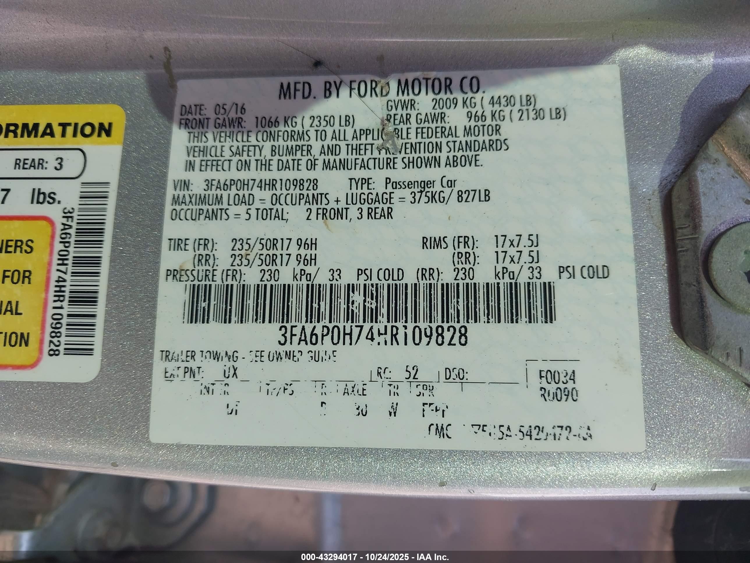 FORD FUSION image 9