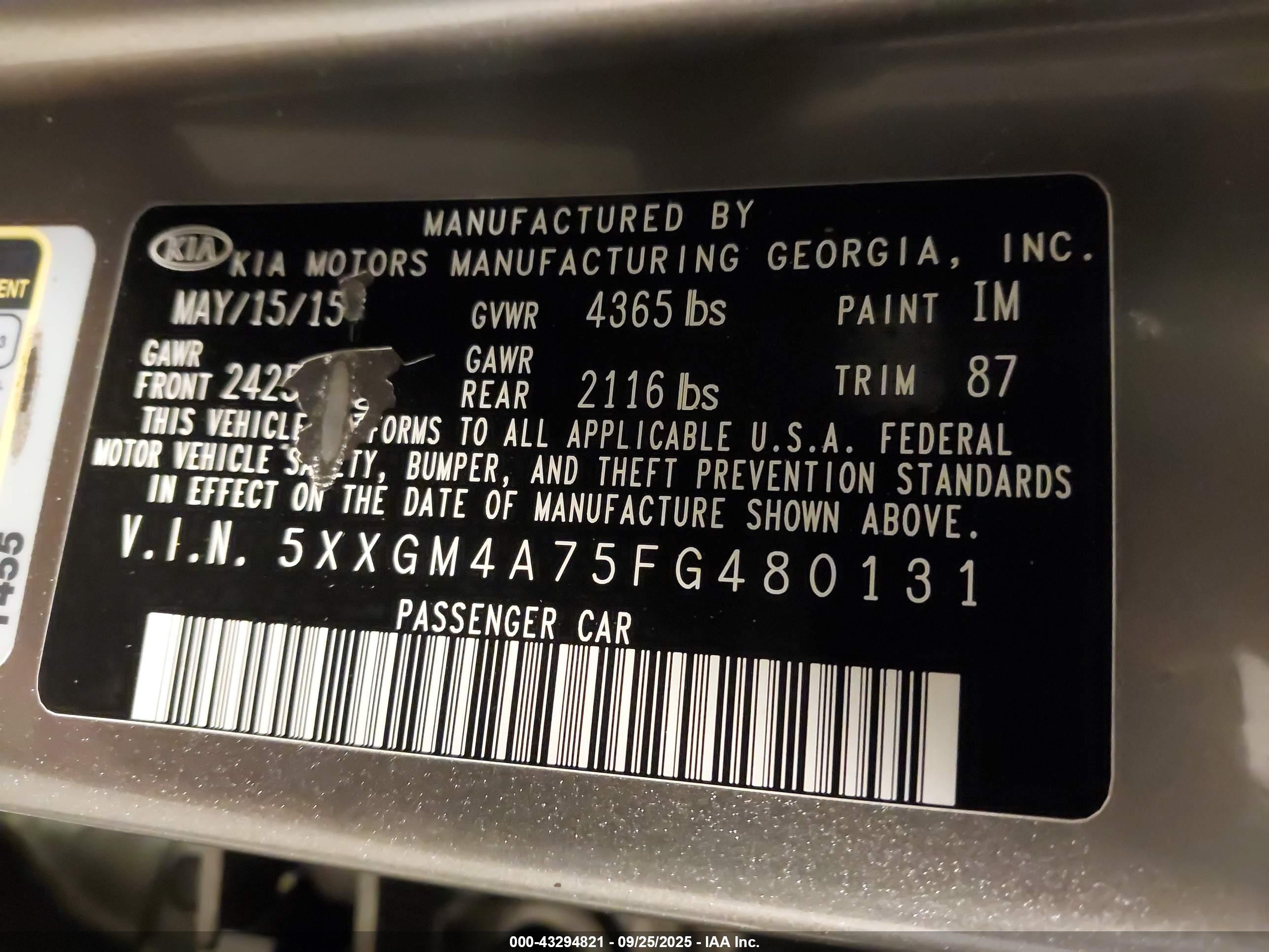 KIA OPTIMA image 9