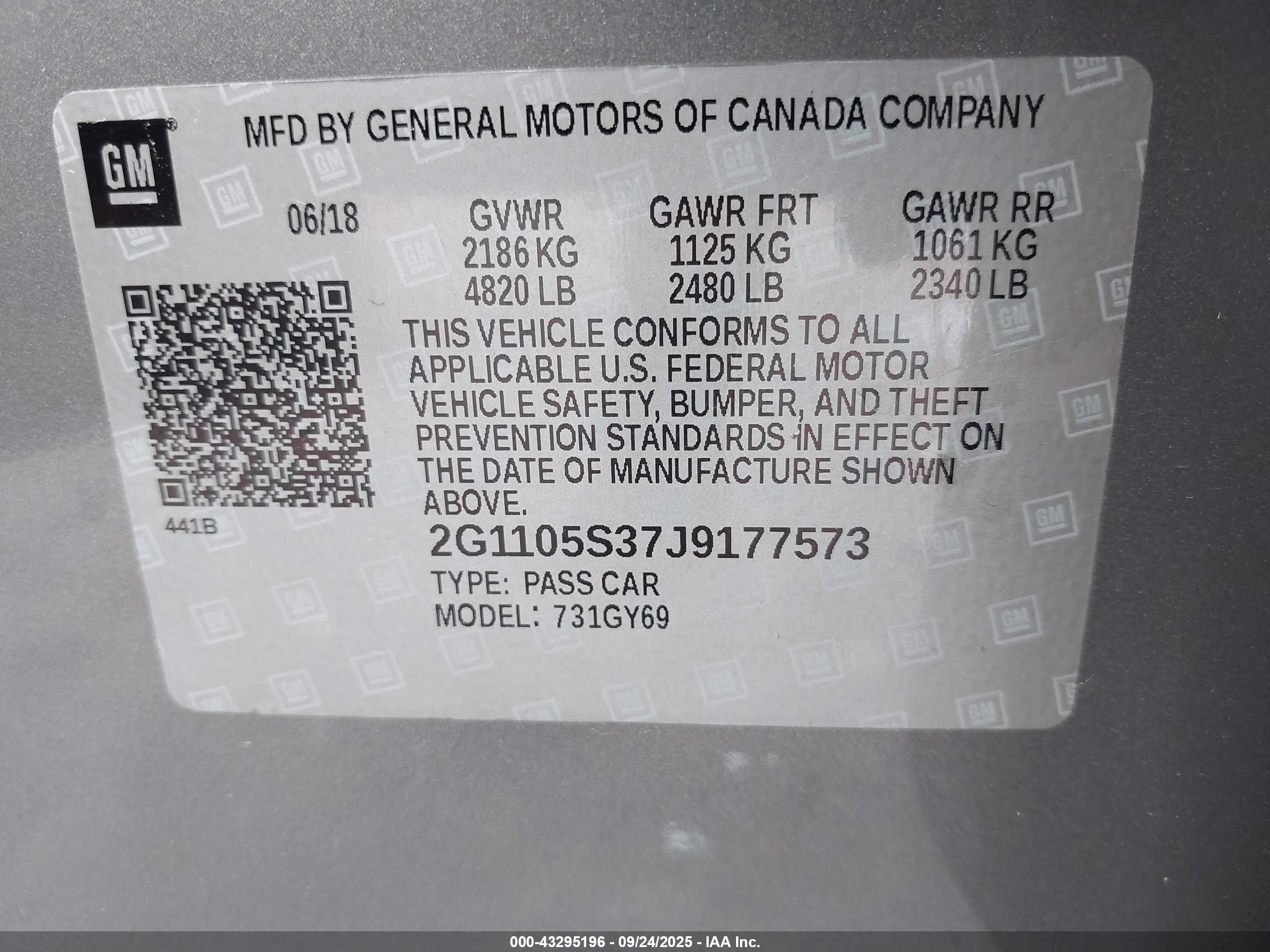 CHEVROLET IMPALA image 9