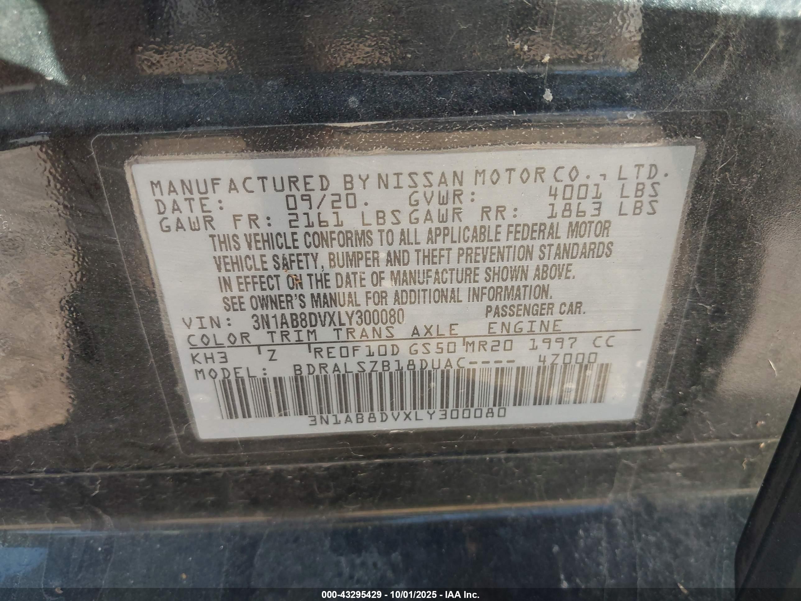 NISSAN SENTRA image 9