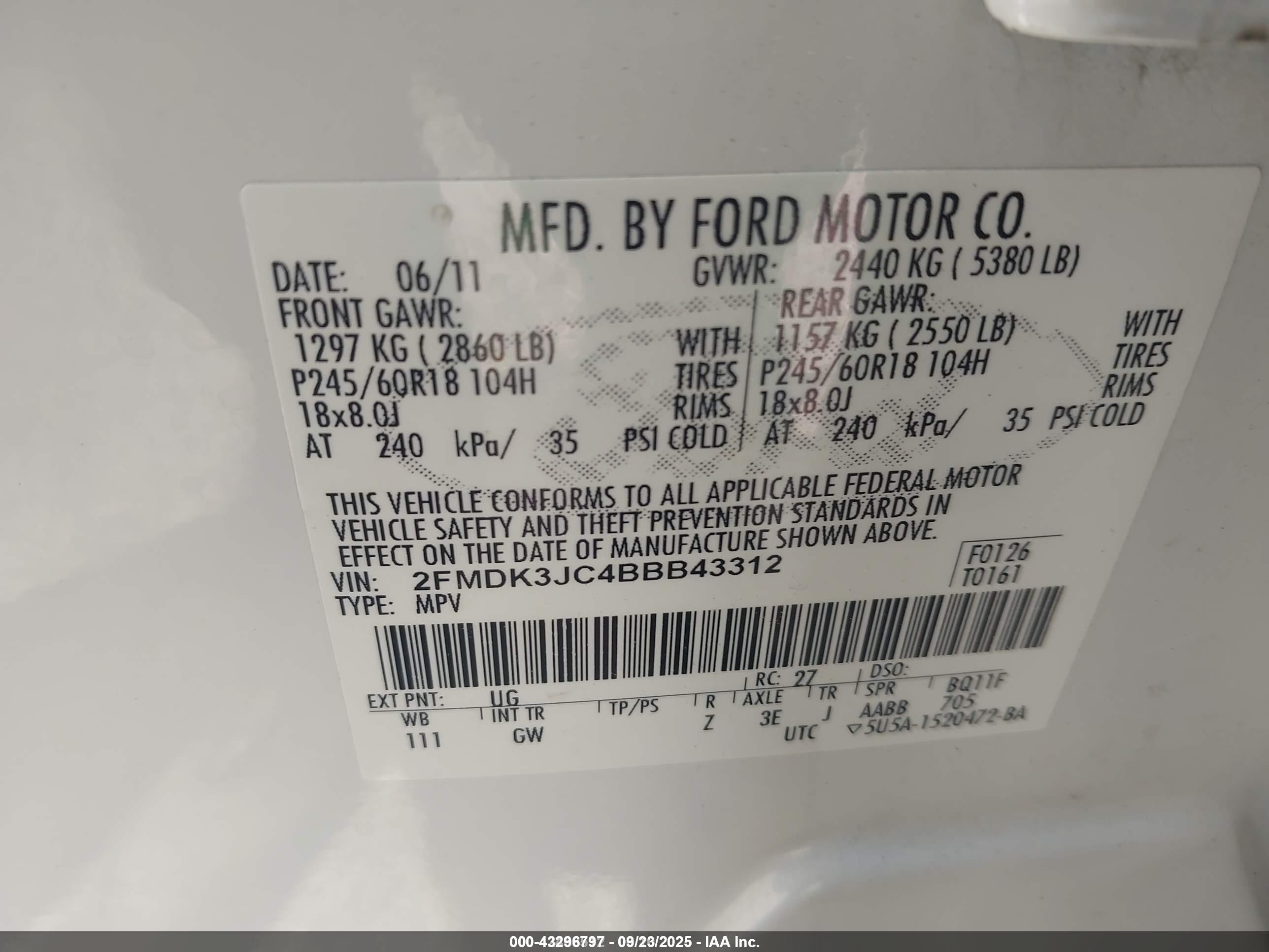 FORD EDGE image 9