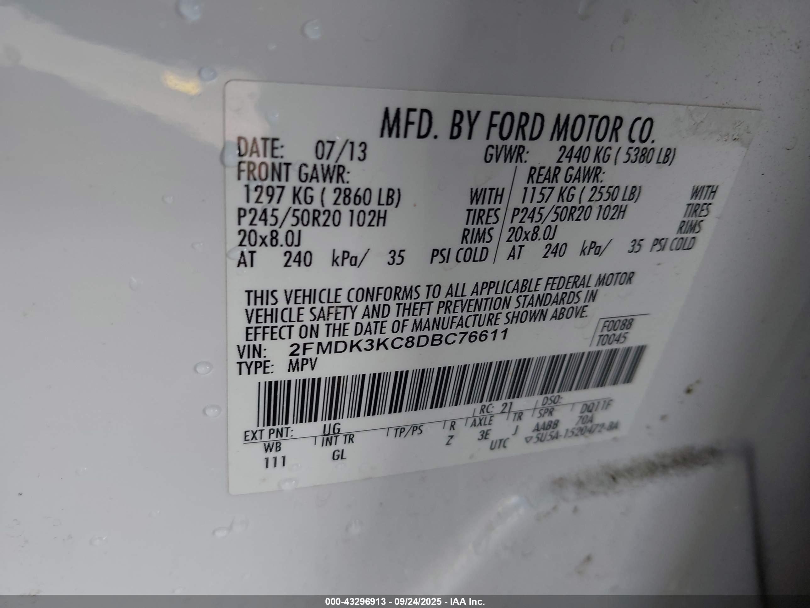FORD EDGE image 9