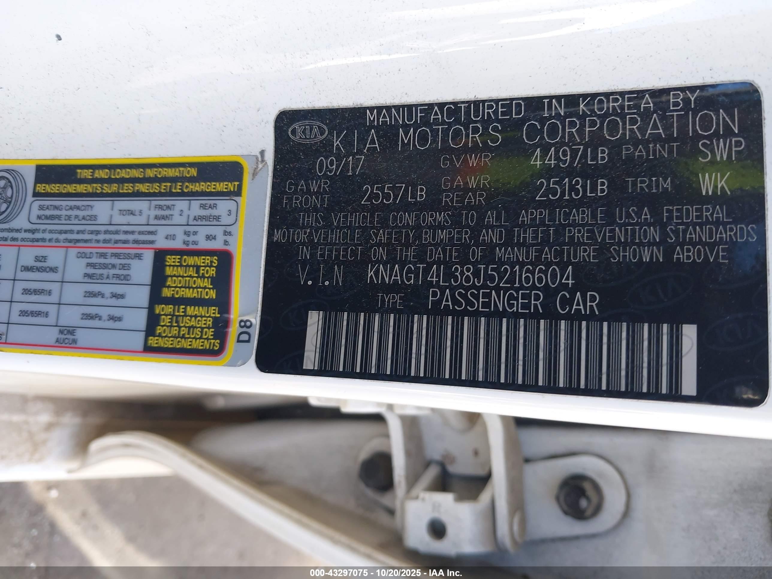 KIA OPTIMA image 9