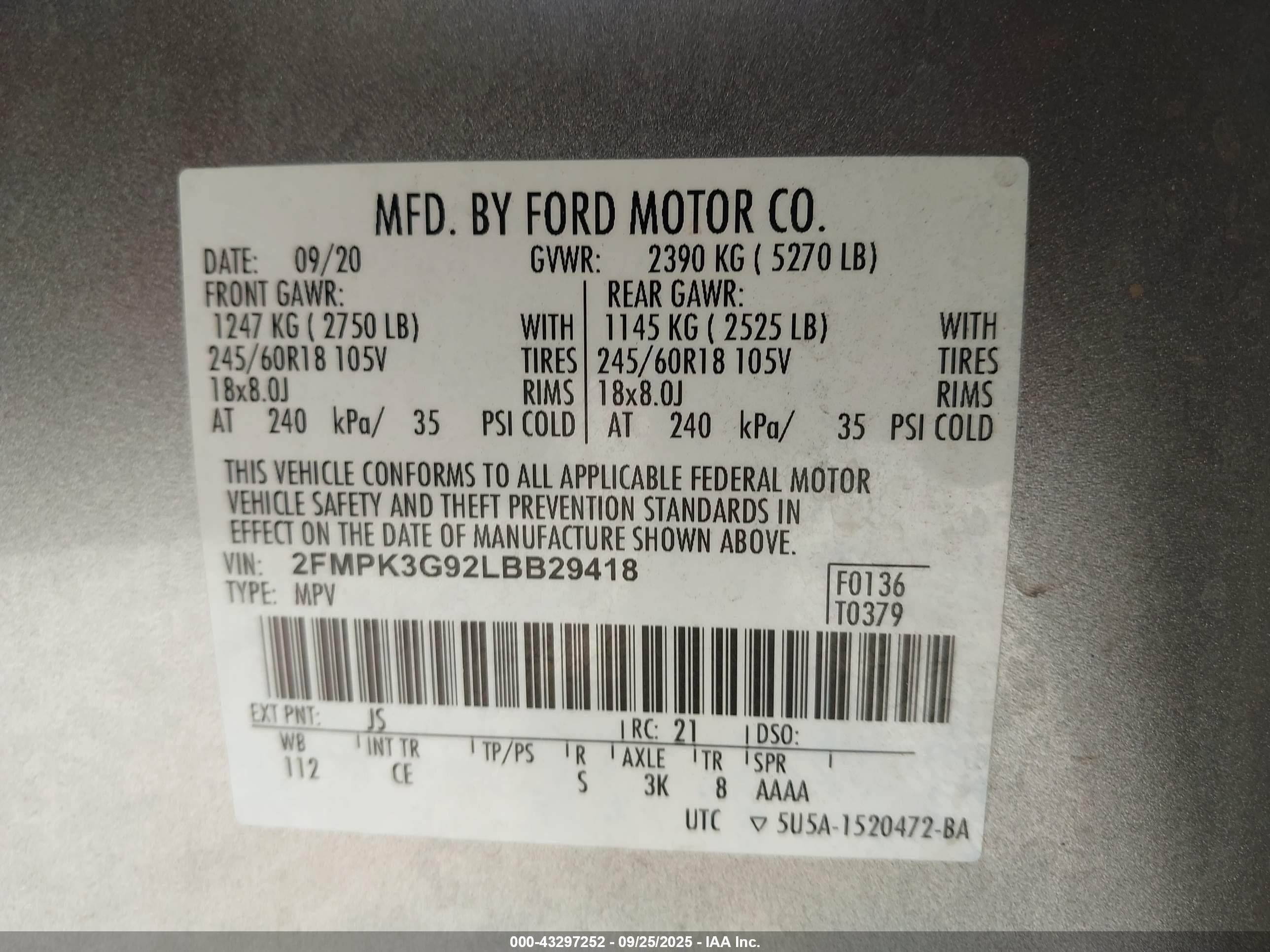FORD EDGE image 9