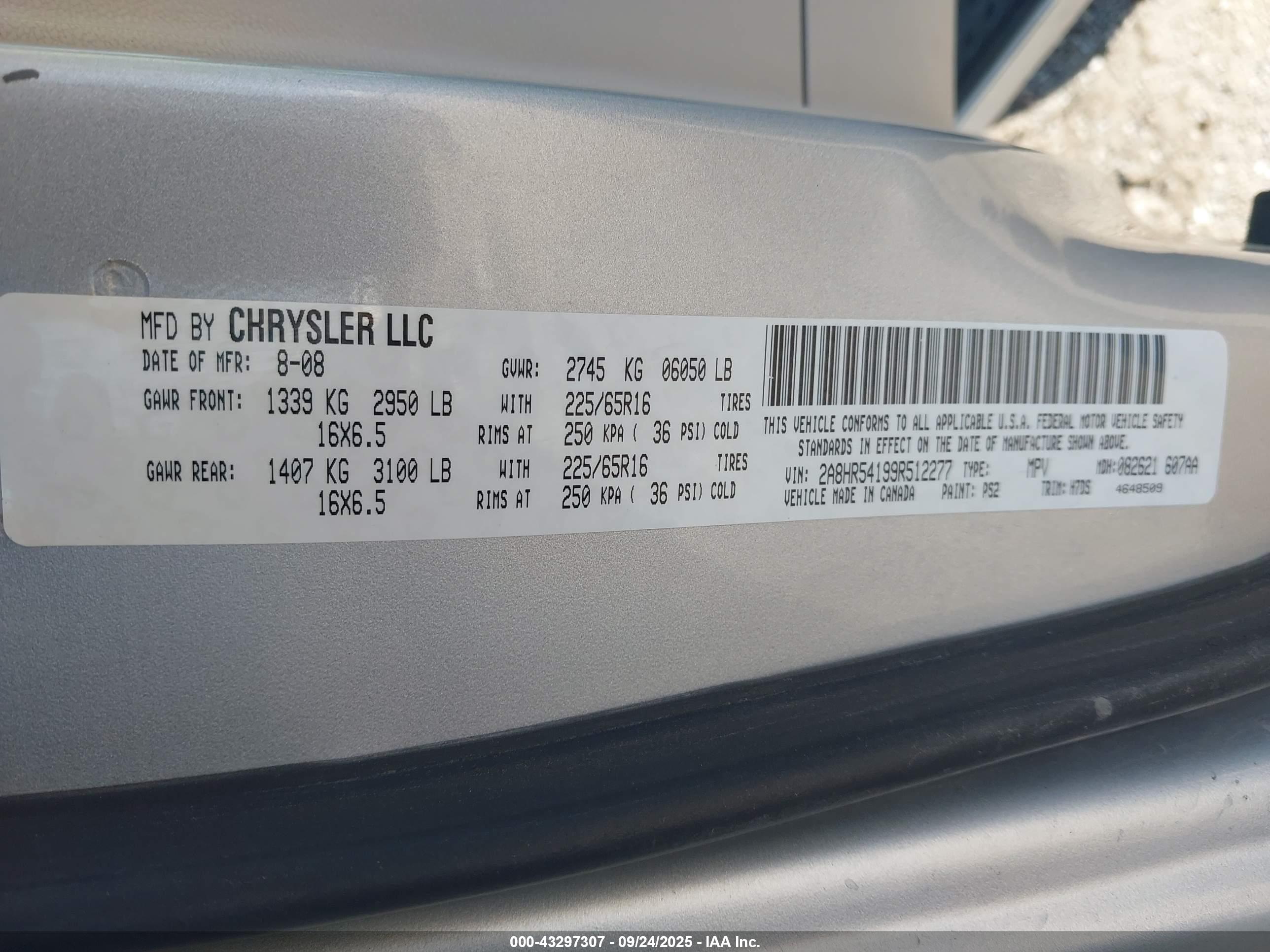 CHRYSLER TOWN image 9