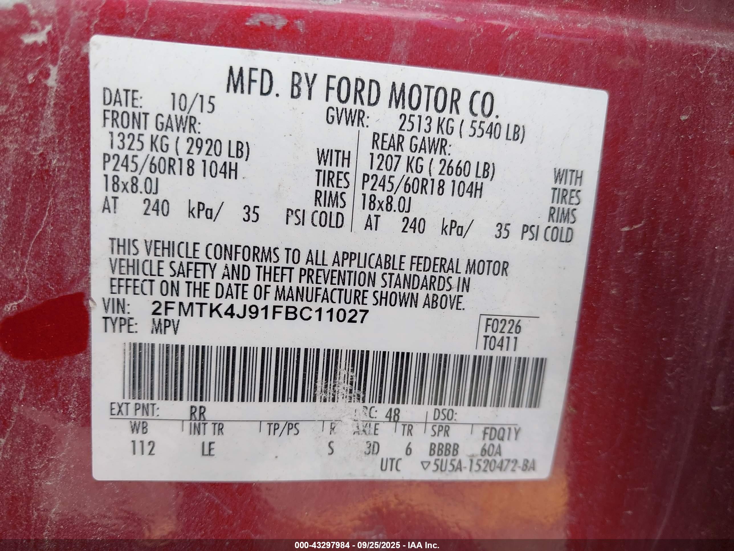 FORD EDGE image 9