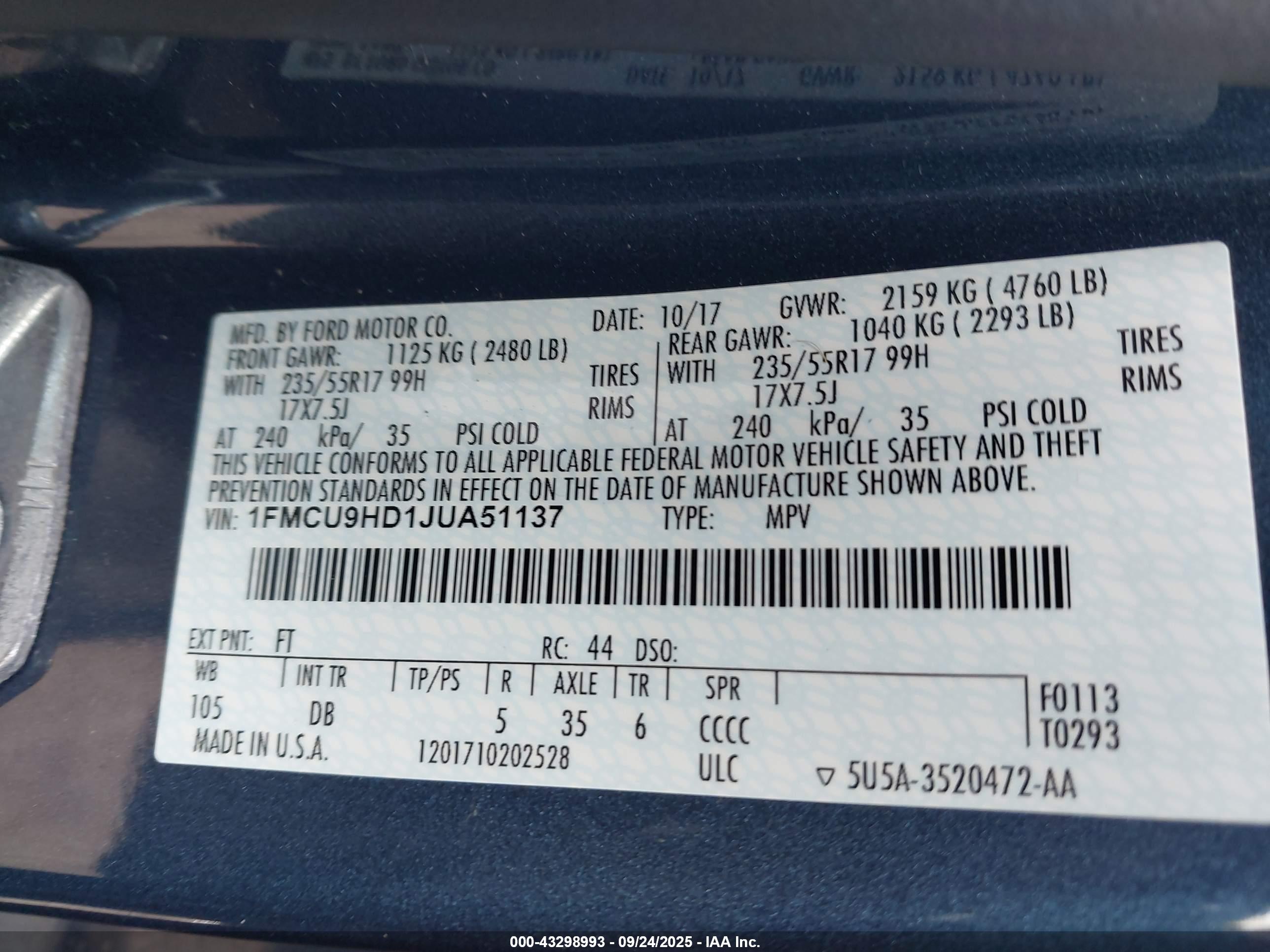 FORD ESCAPE image 9