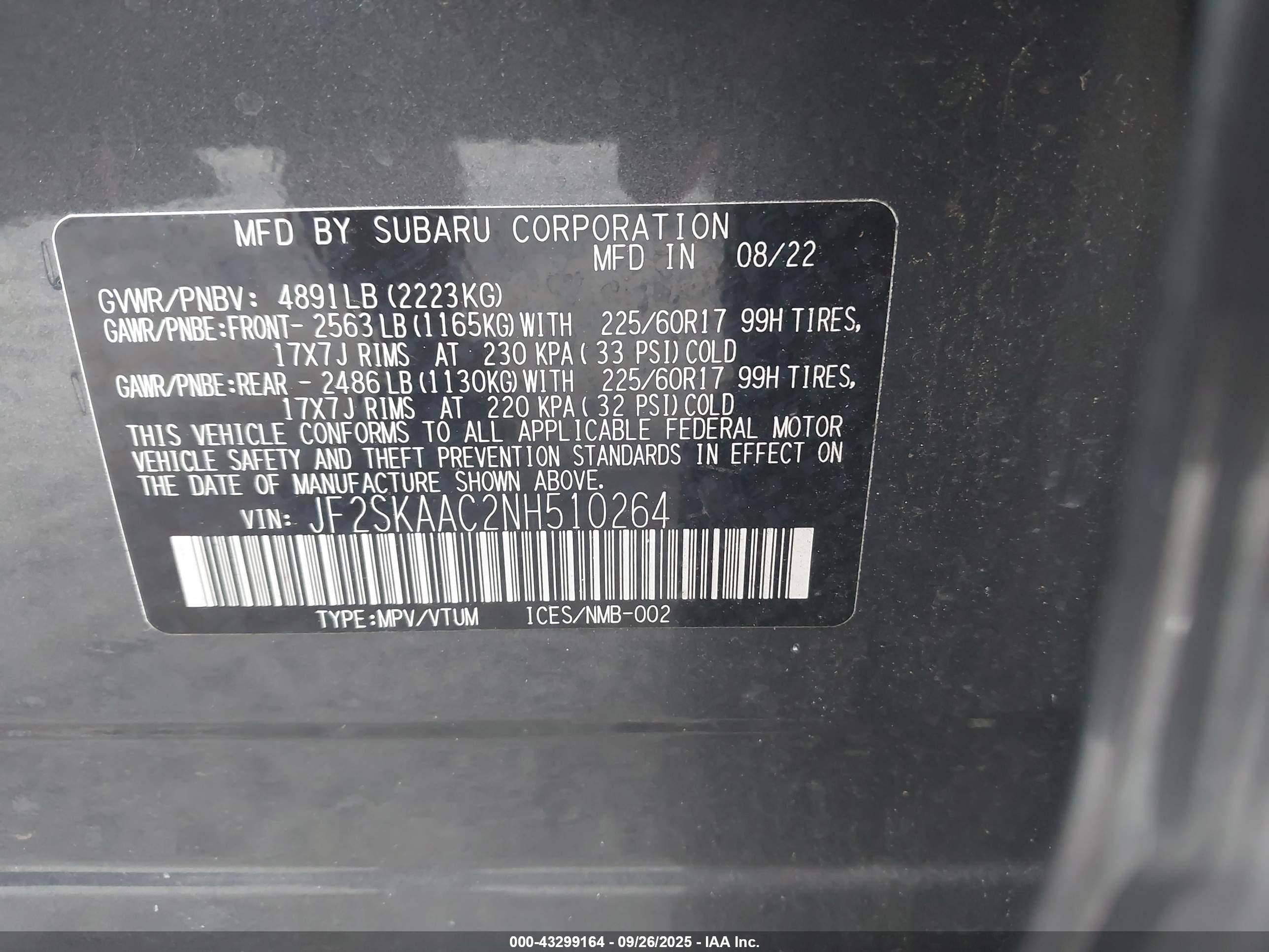 SUBARU FORESTER image 9