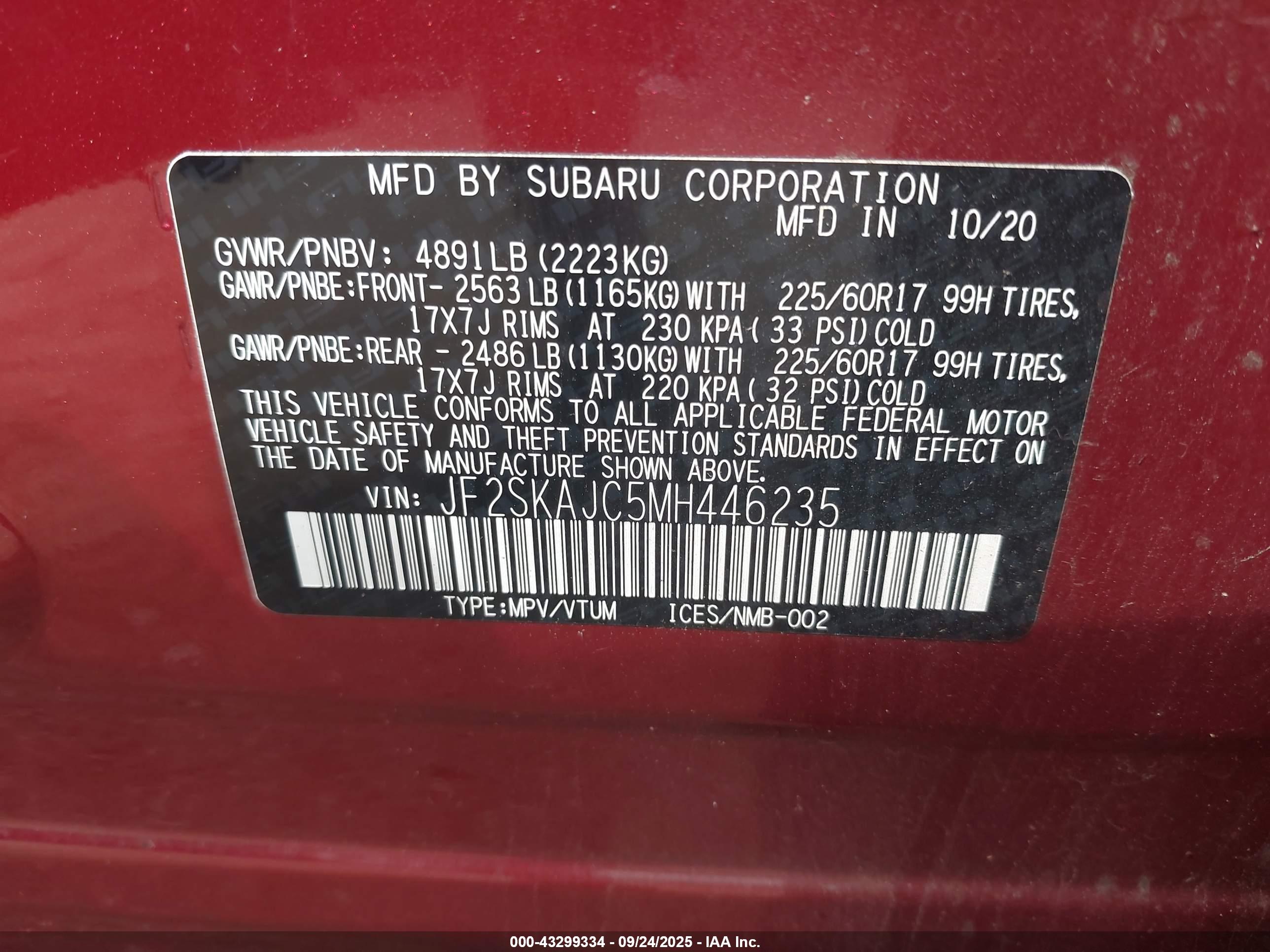 SUBARU FORESTER image 9