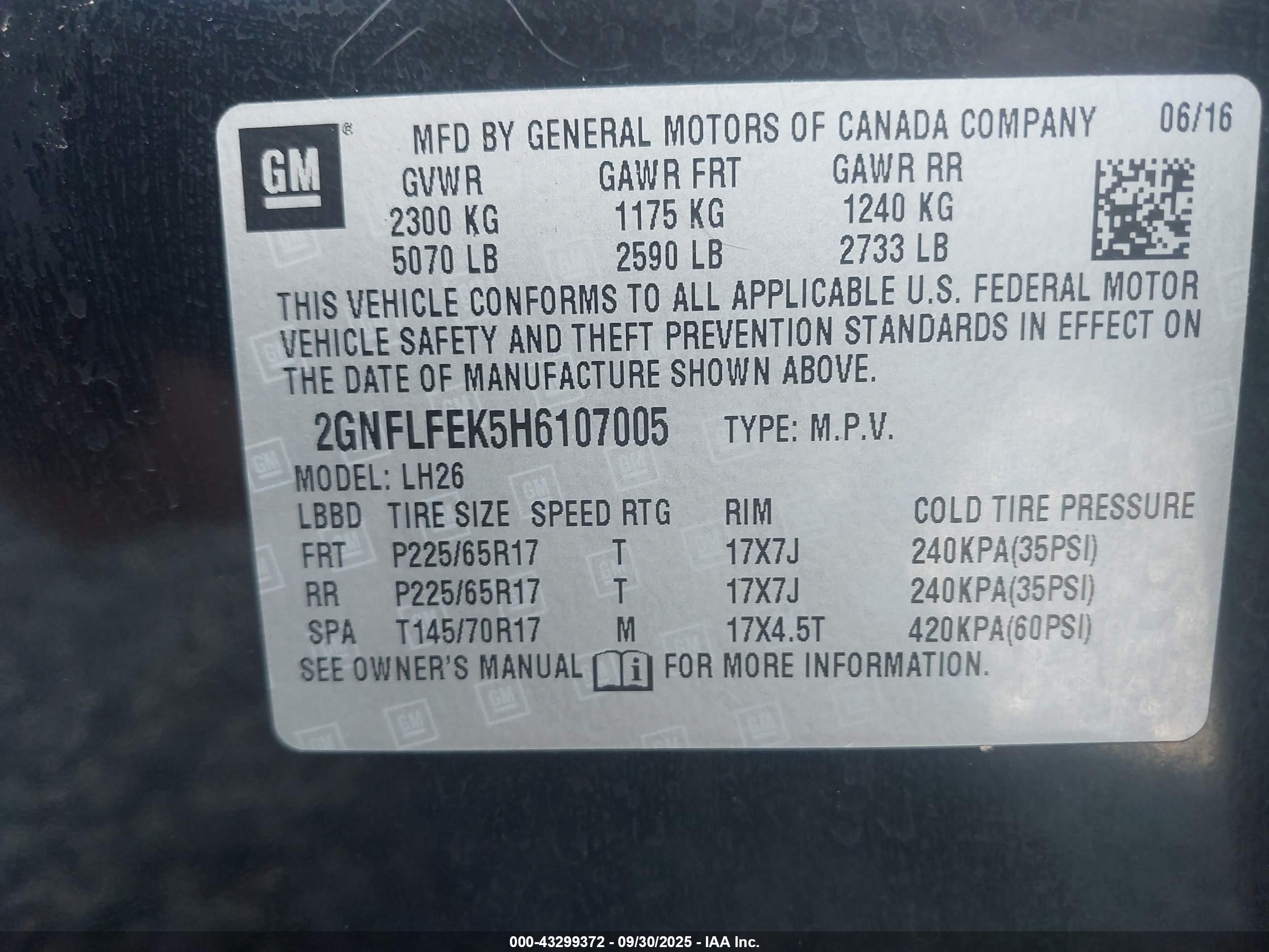 CHEVROLET EQUINOX image 9
