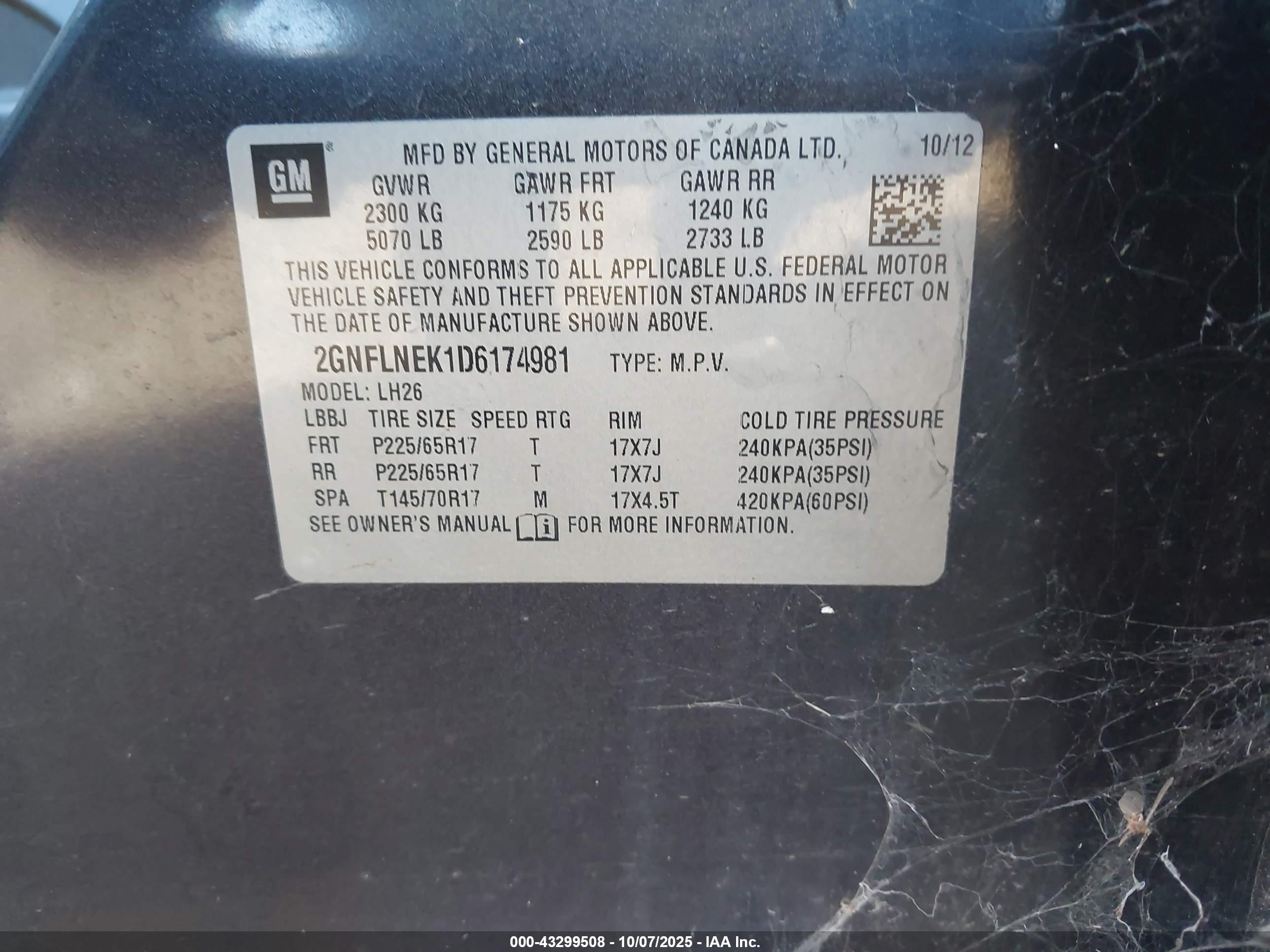 CHEVROLET EQUINOX image 9