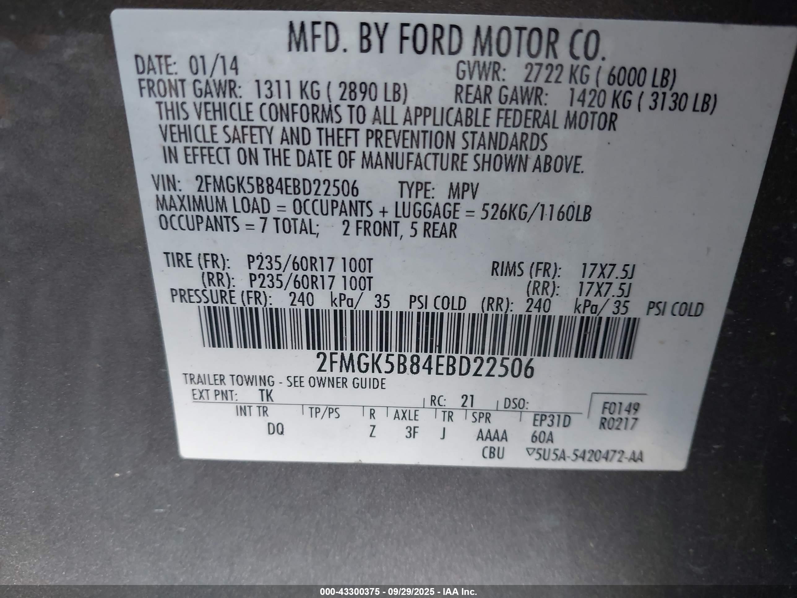 FORD FLEX image 9