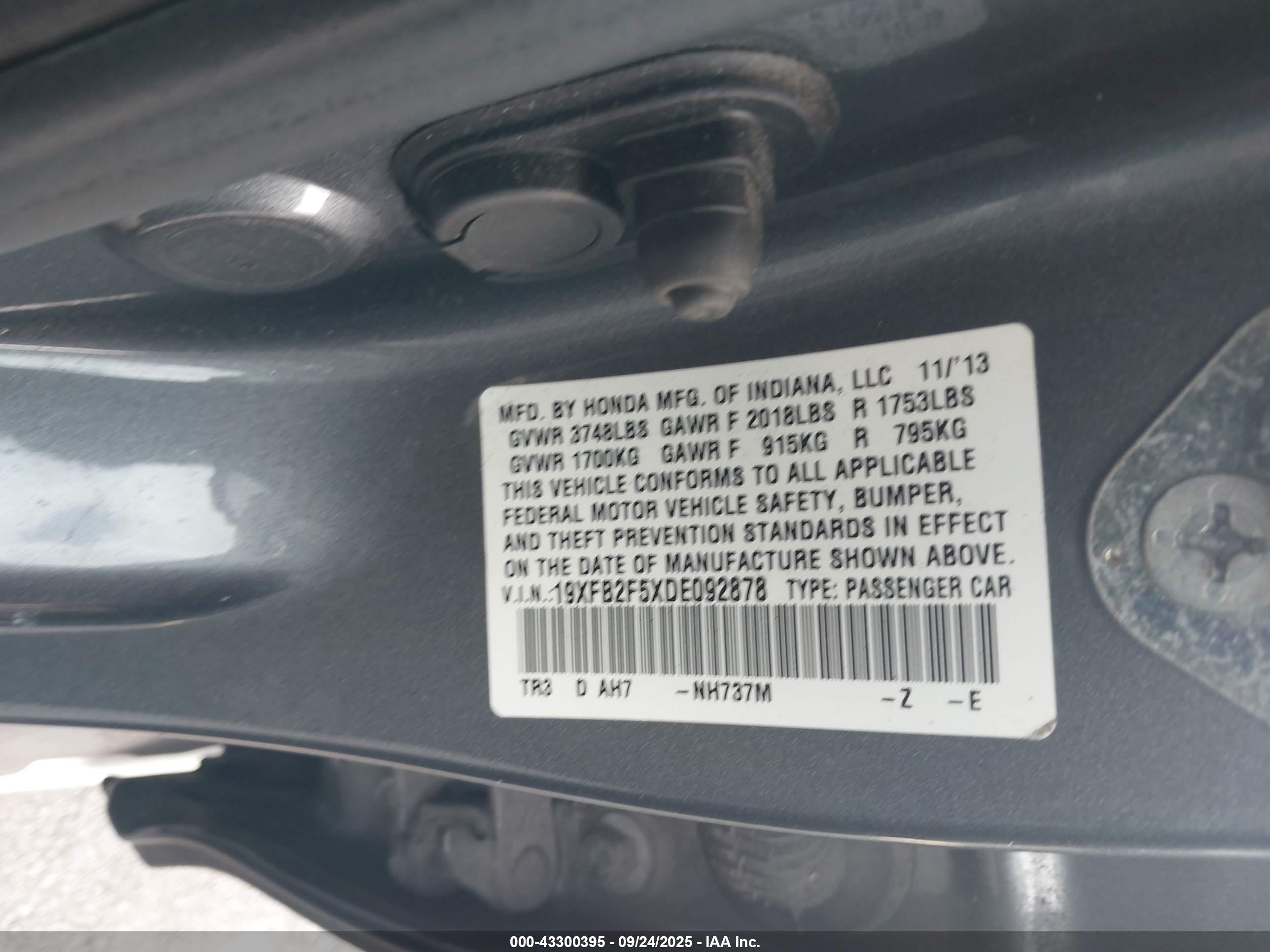 HONDA CIVIC image 9