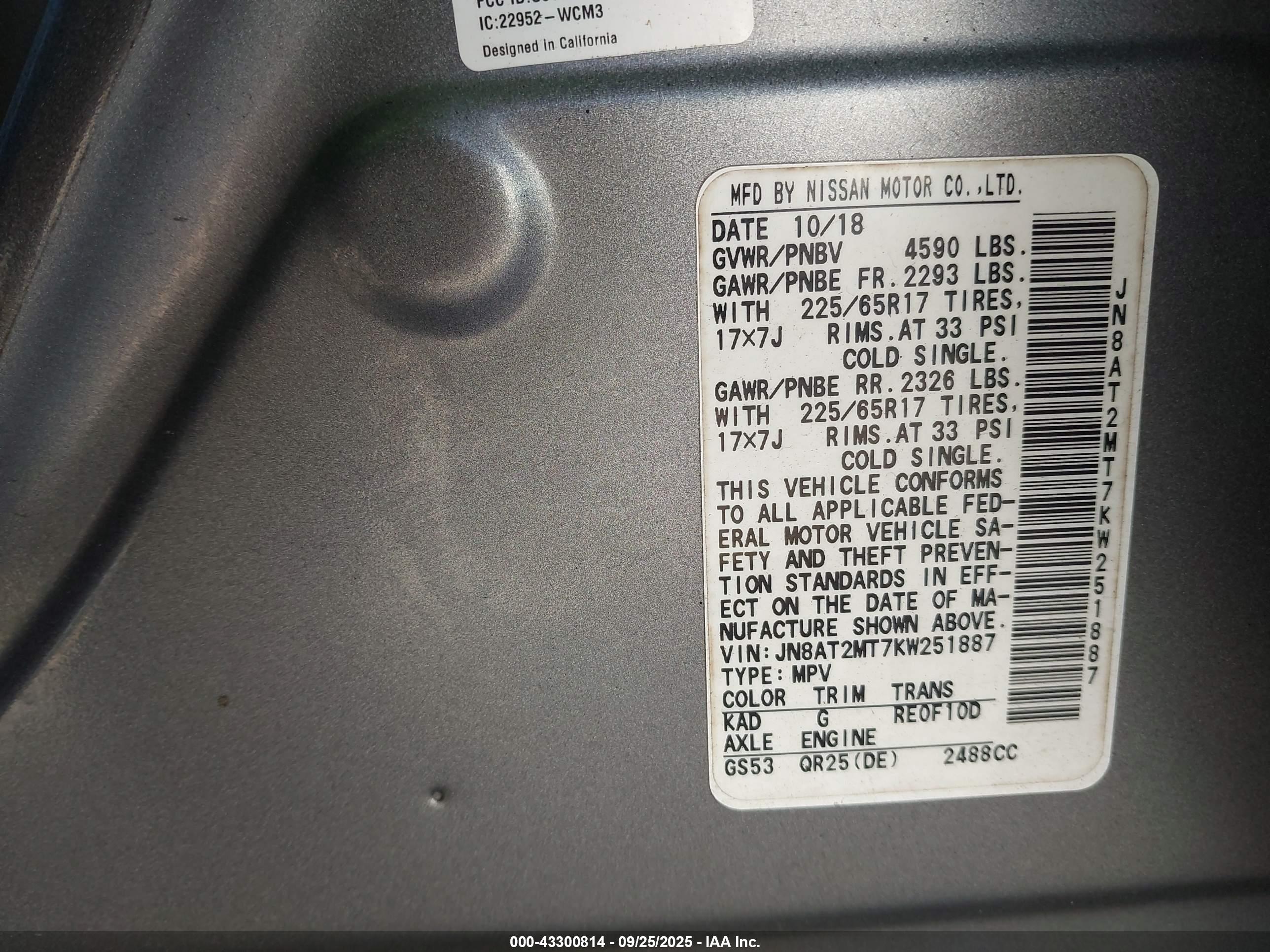 NISSAN ROGUE image 9