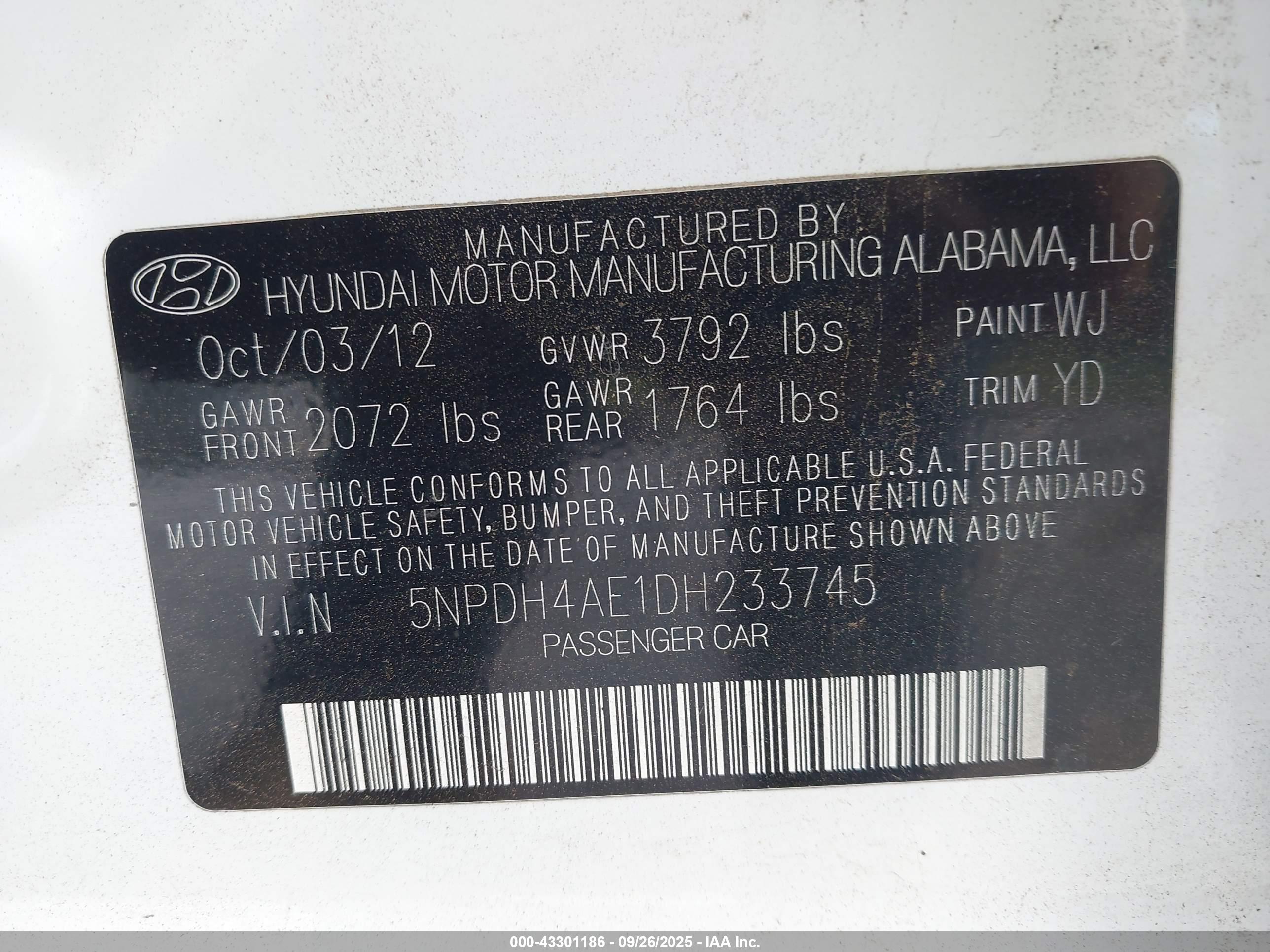 HYUNDAI ELANTRA image 9