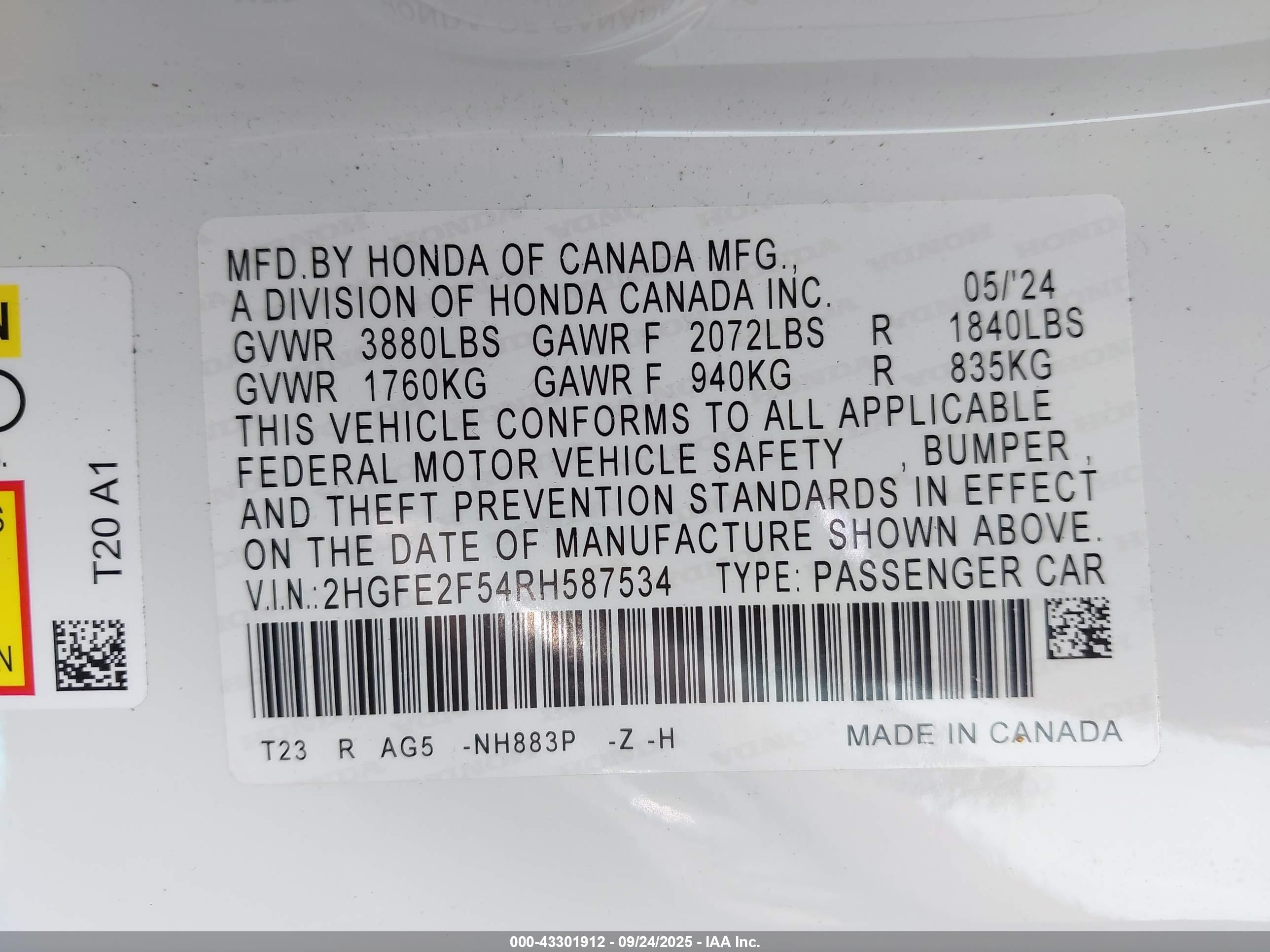HONDA CIVIC image 9
