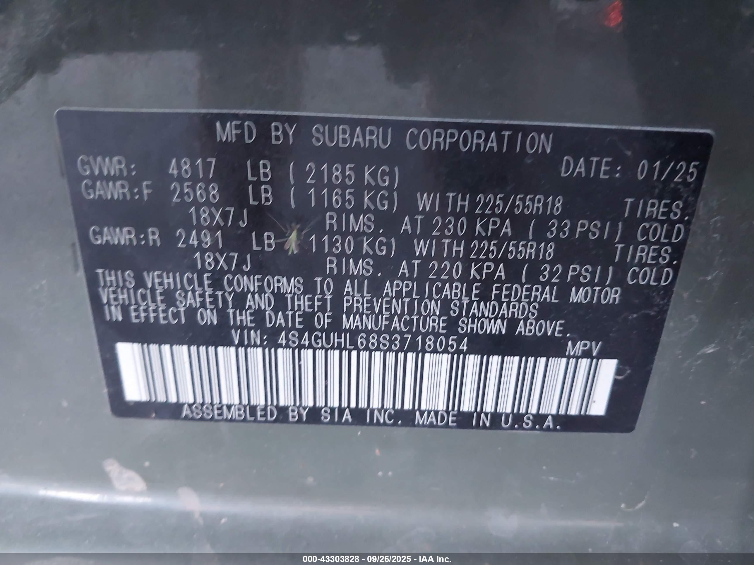 SUBARU CROSSTREK image 9