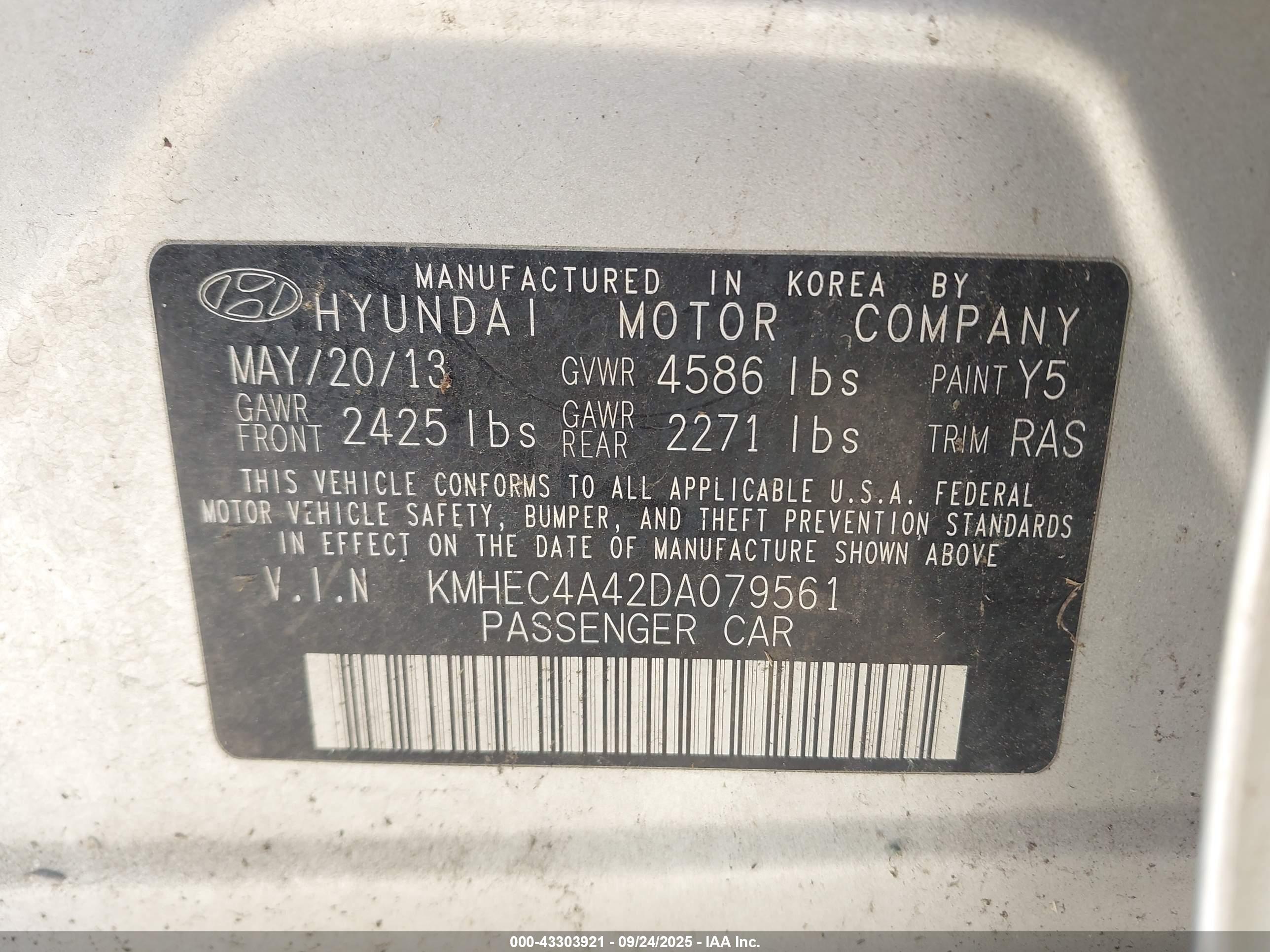 HYUNDAI SONATA image 9