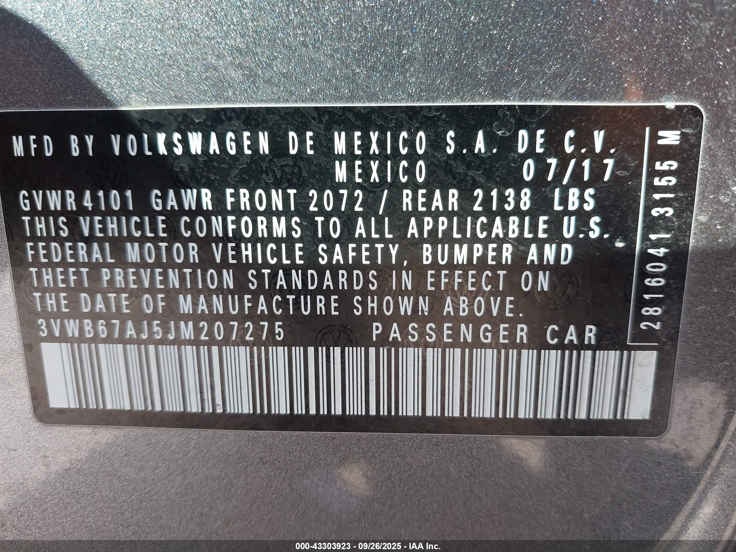VOLKSWAGEN JETTA image 9