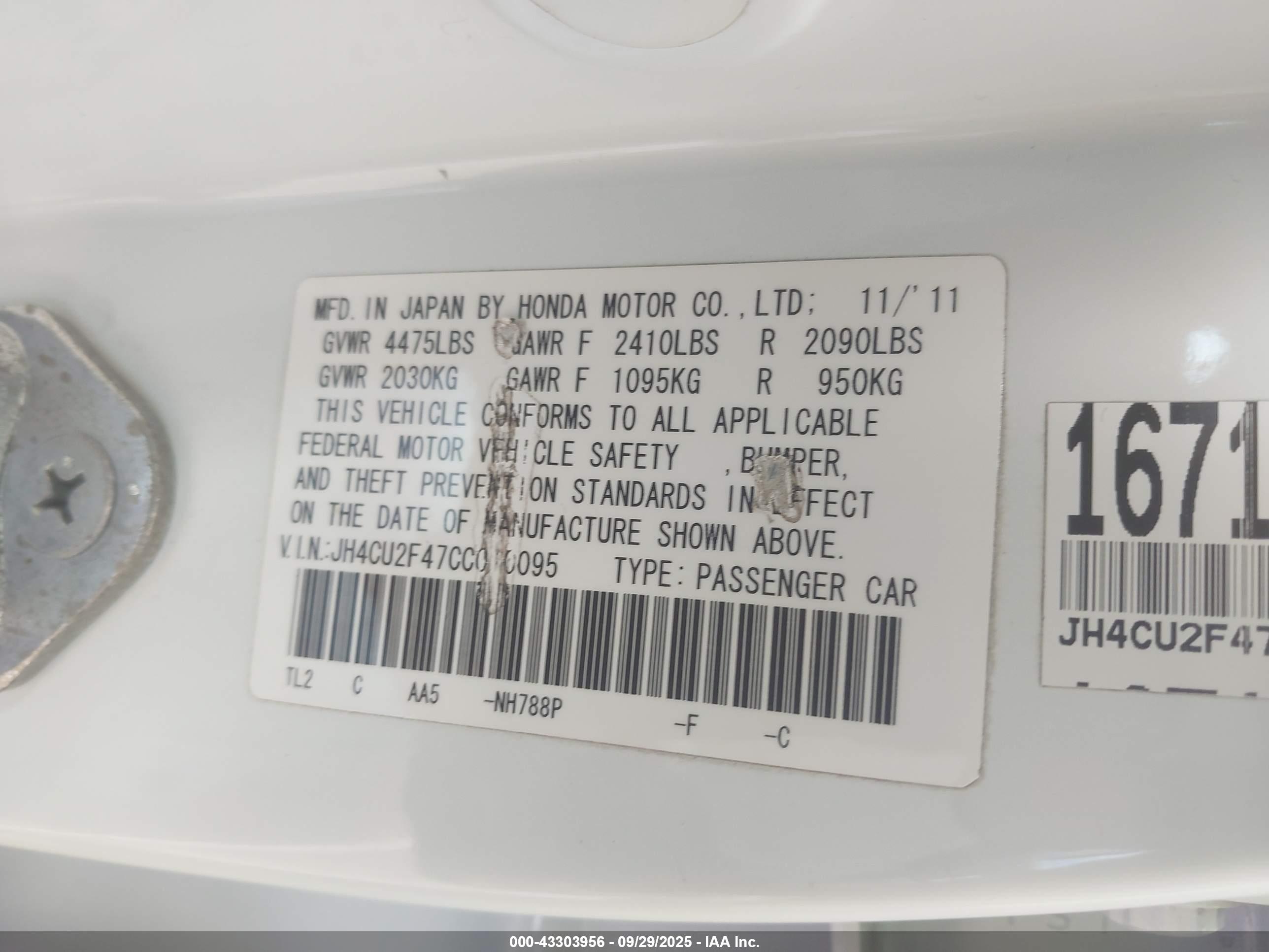 ACURA TSX image 9