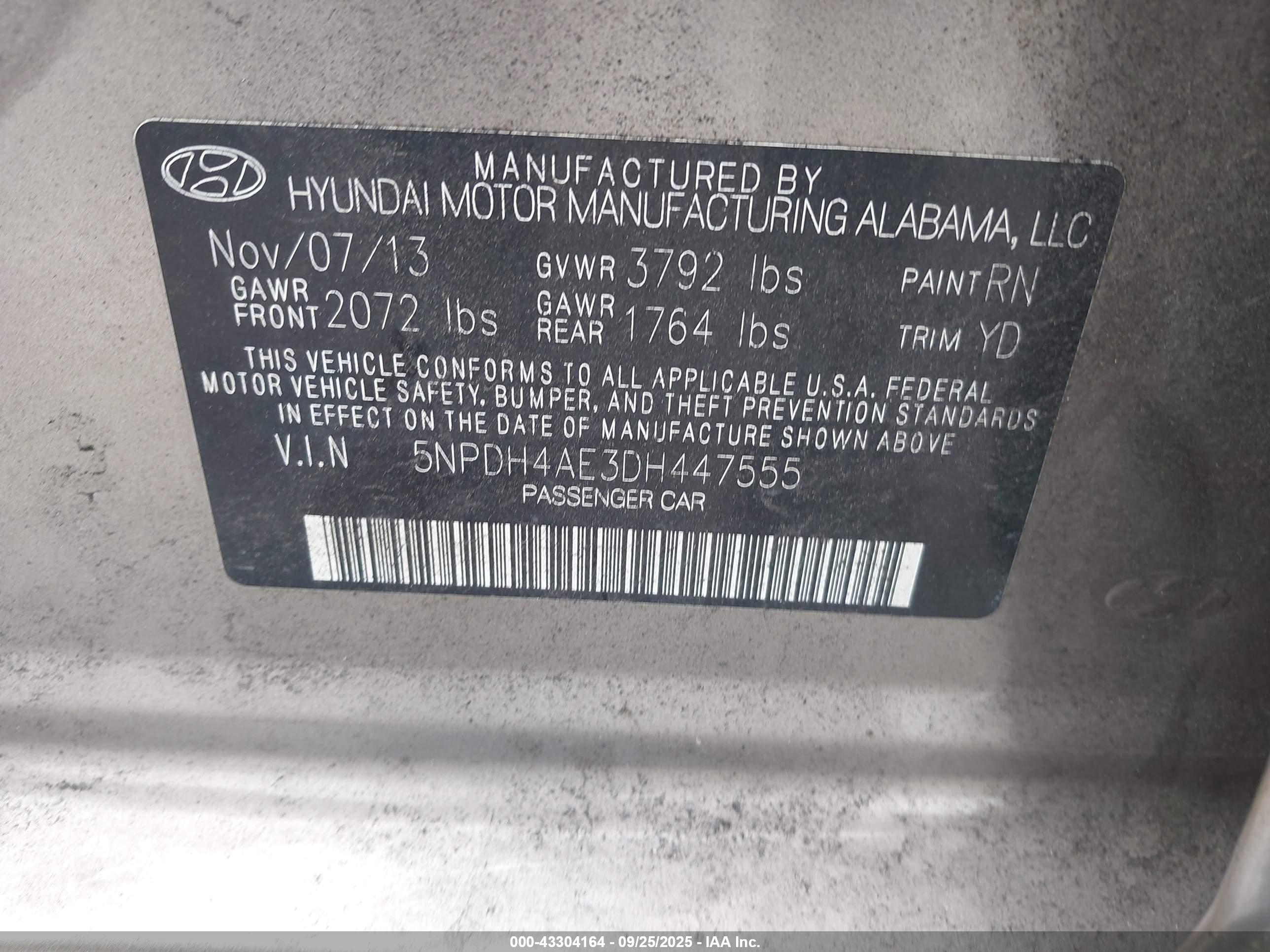 HYUNDAI ELANTRA image 9
