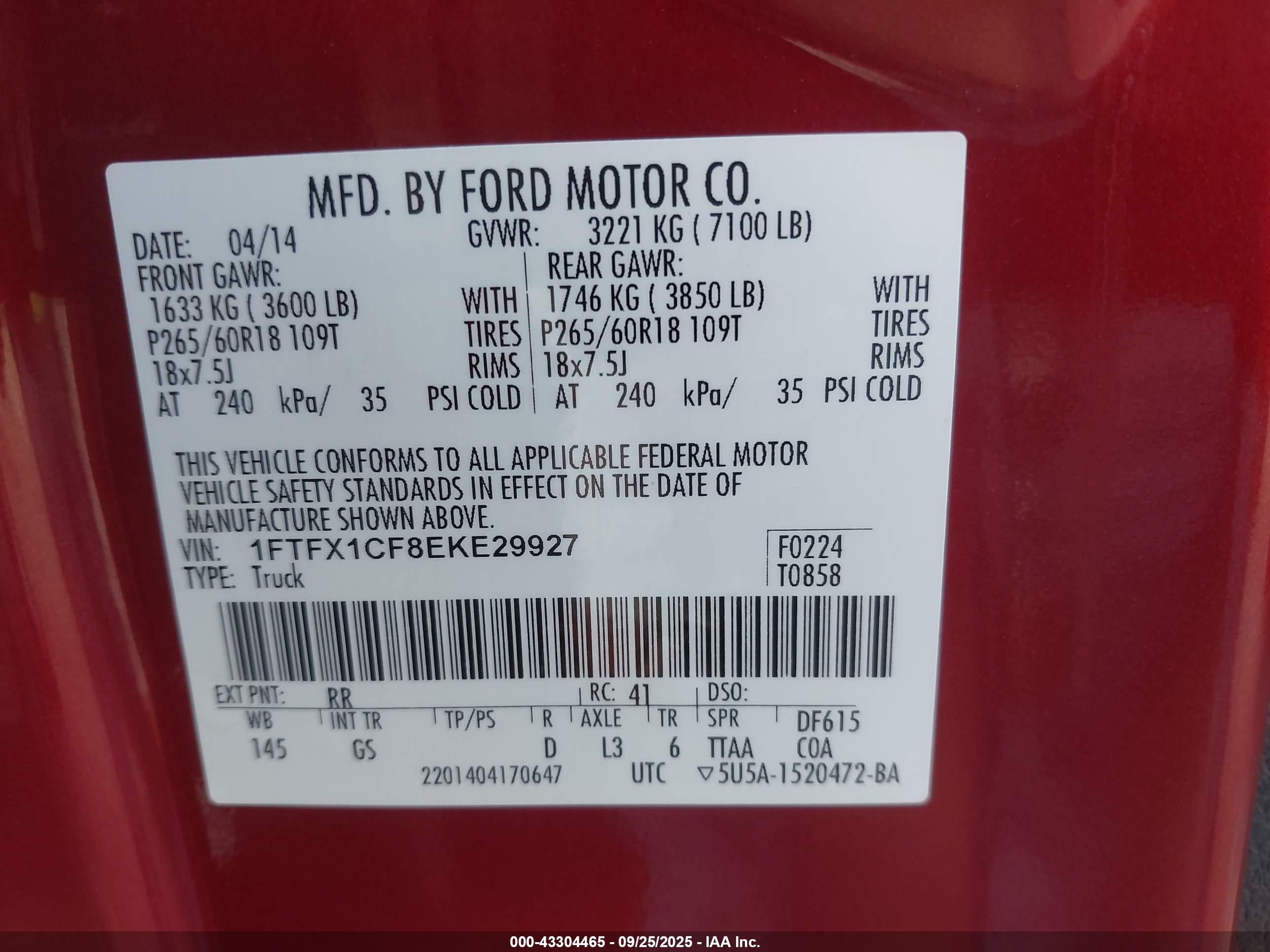 FORD F-150 image 9