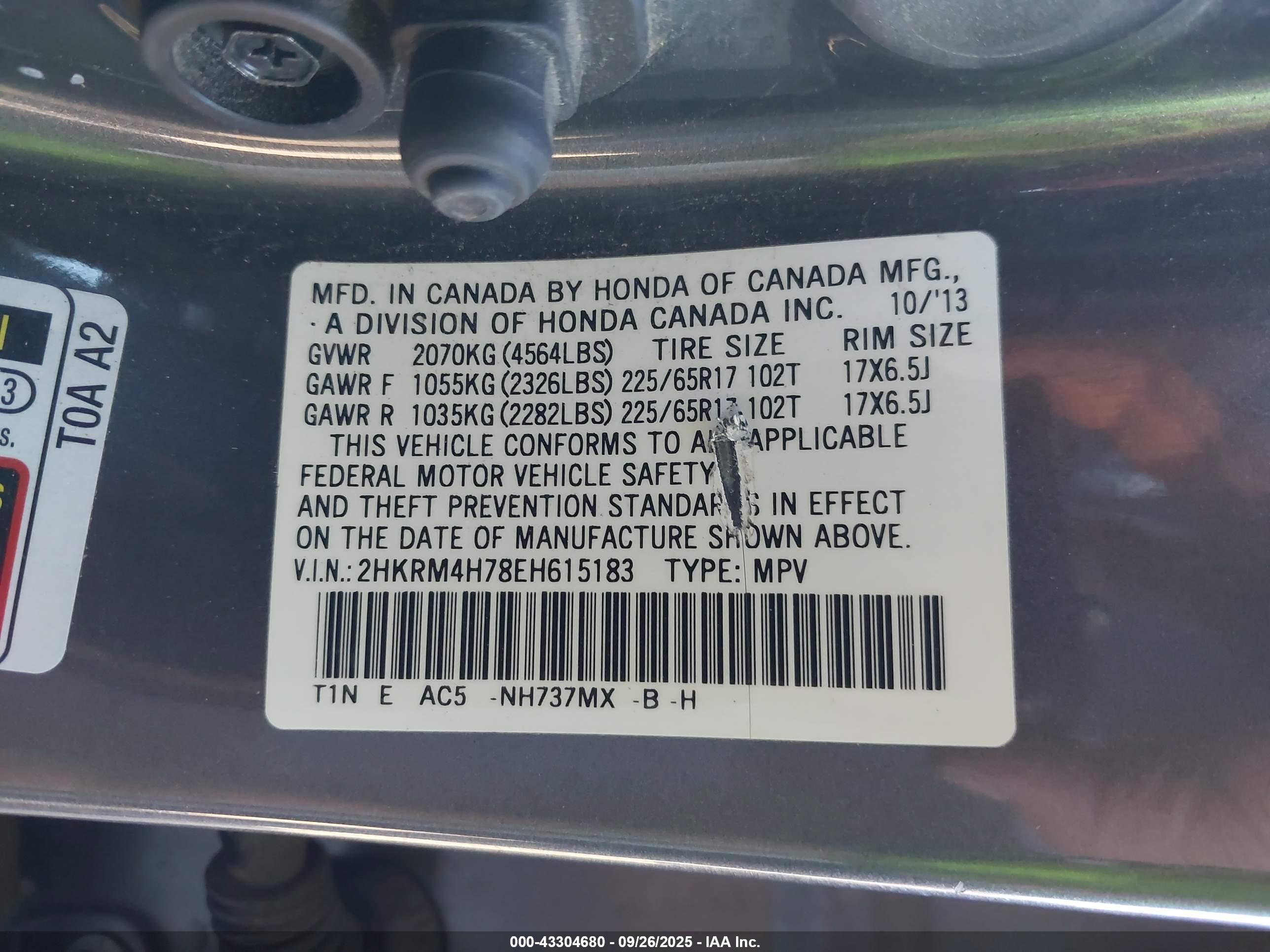 HONDA CR-V image 9