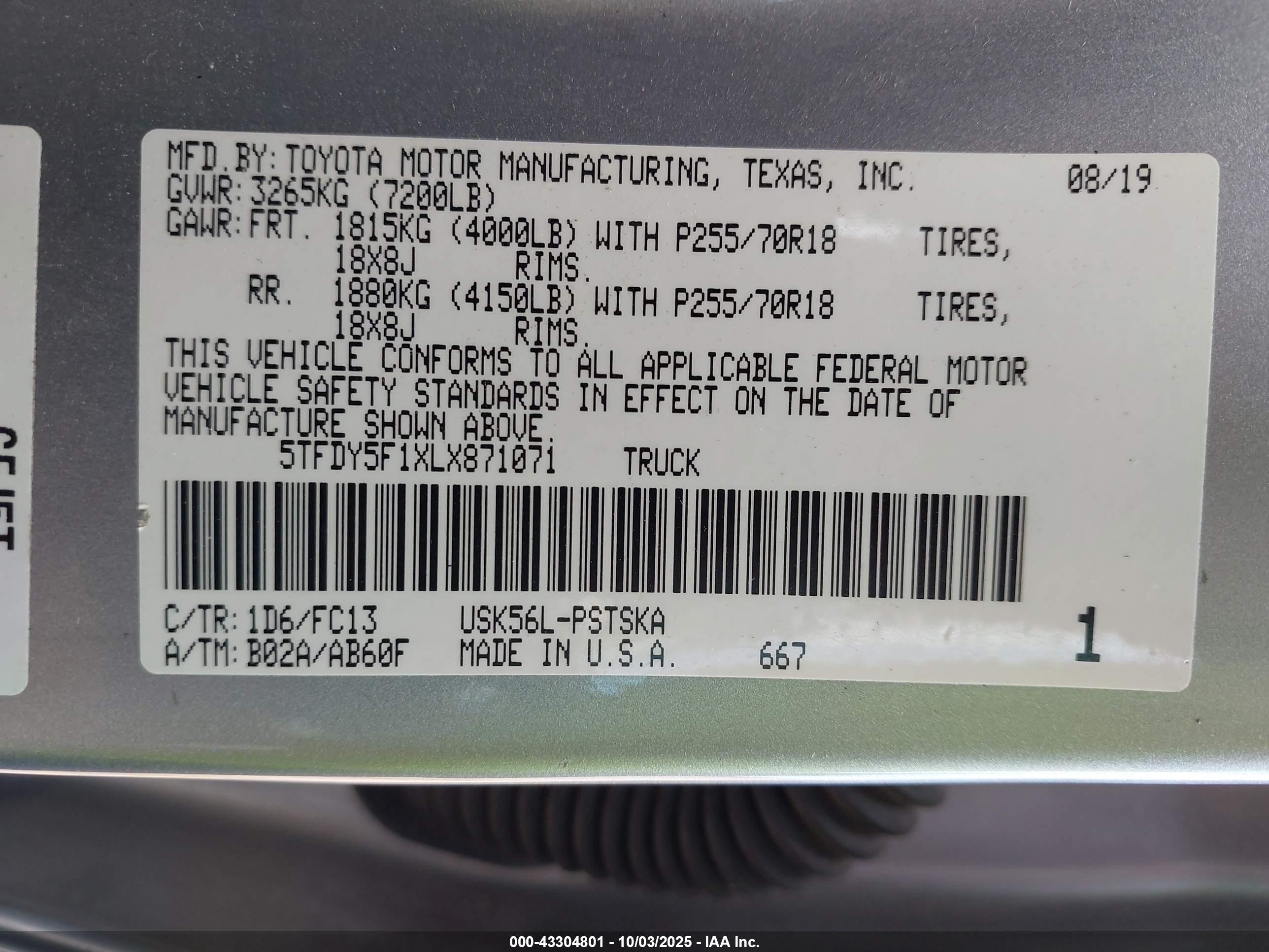 TOYOTA TUNDRA image 9