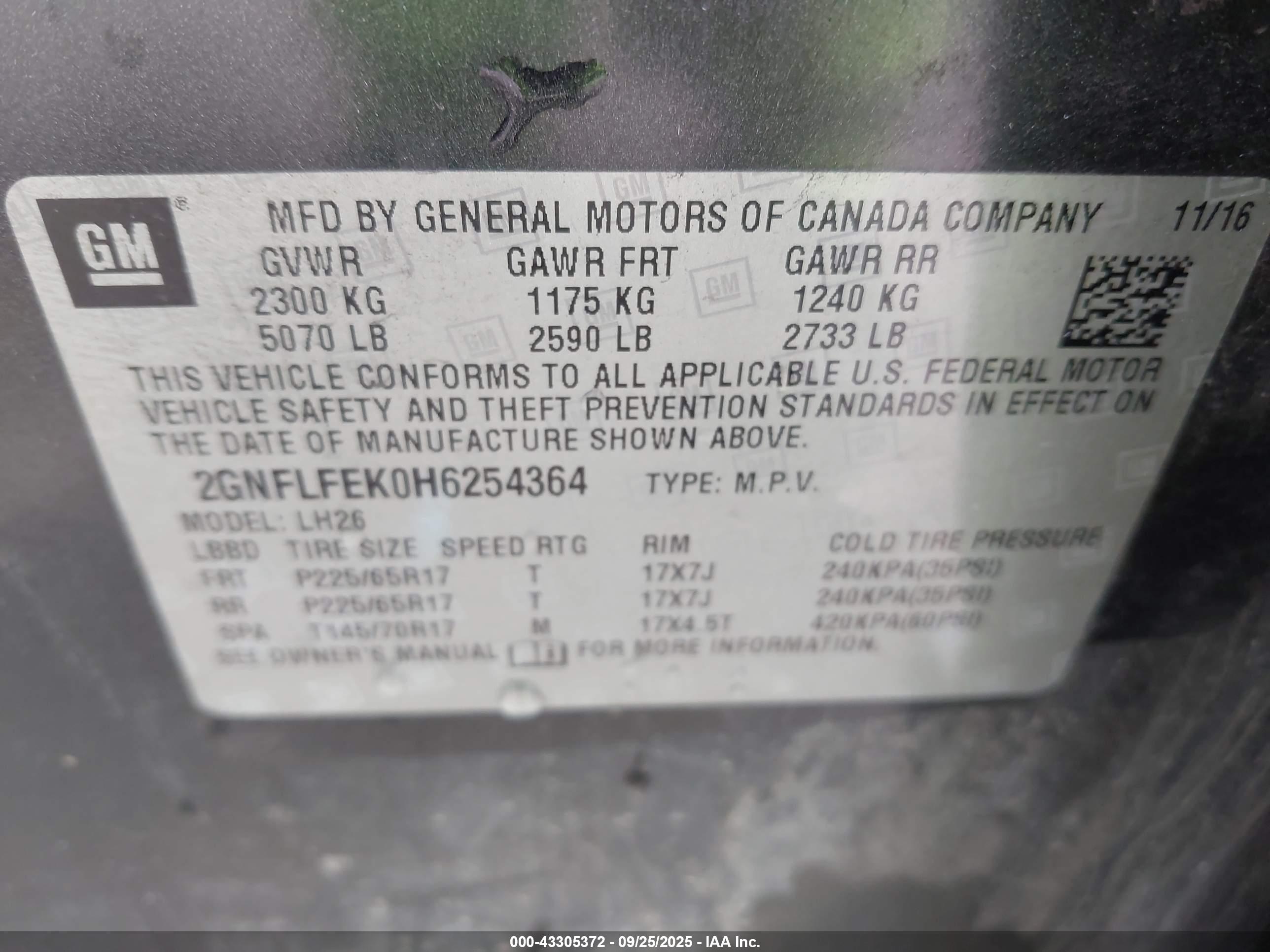 CHEVROLET EQUINOX image 9