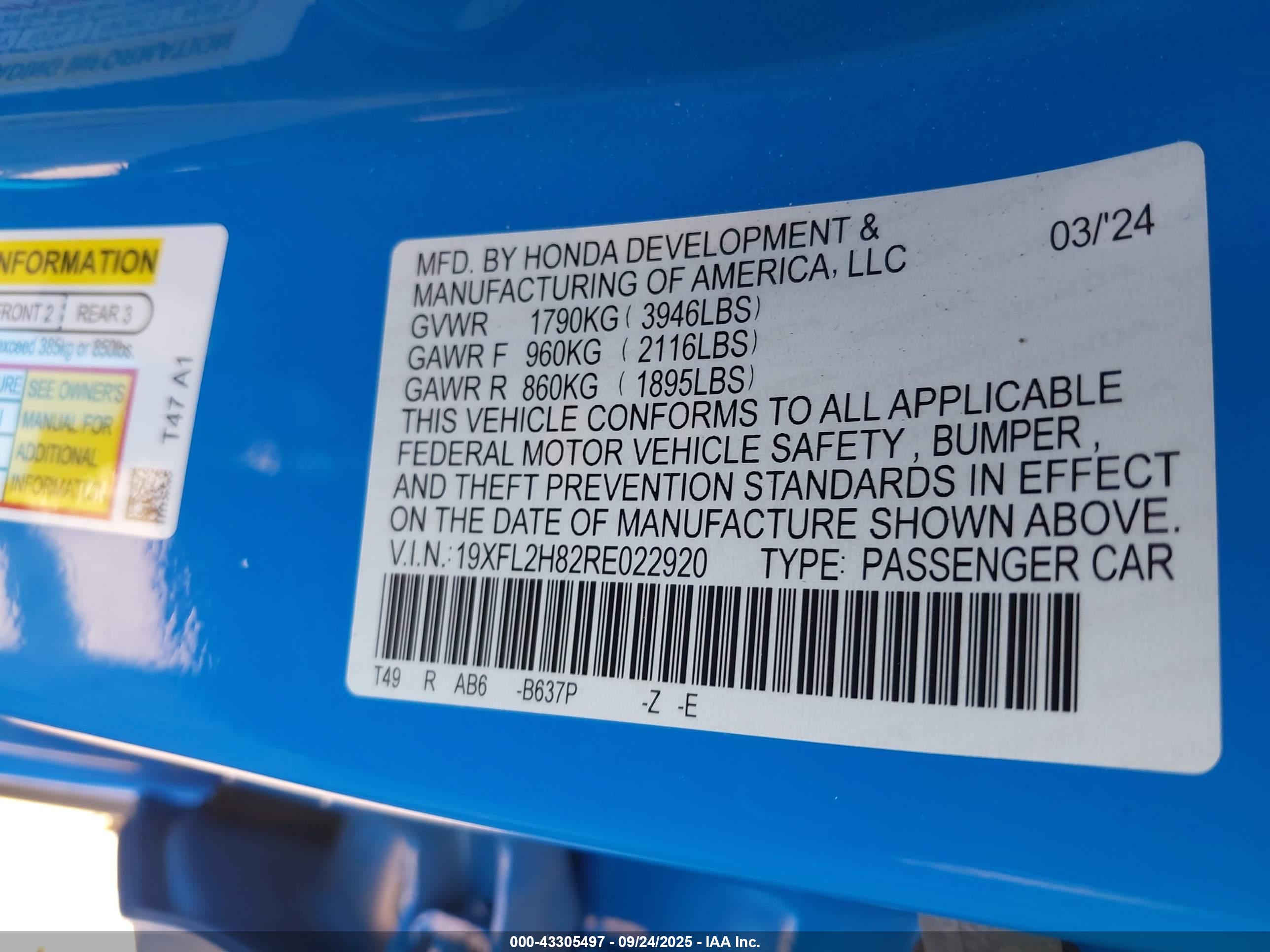 HONDA CIVIC image 9