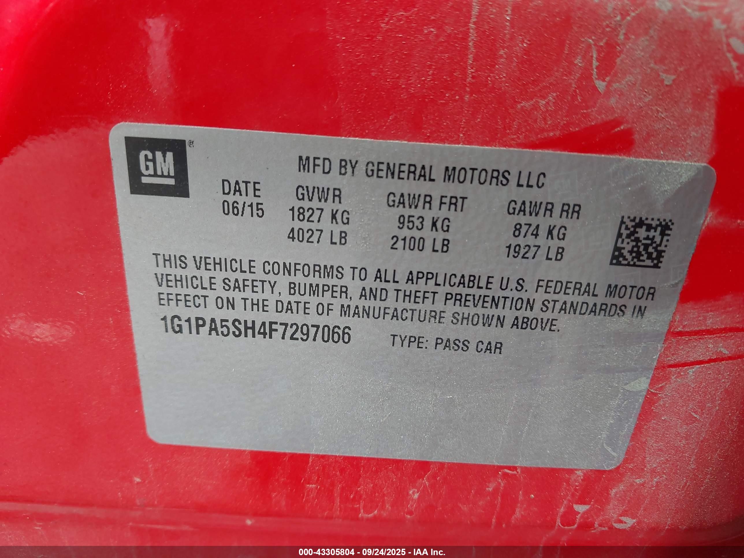 CHEVROLET CRUZE image 9