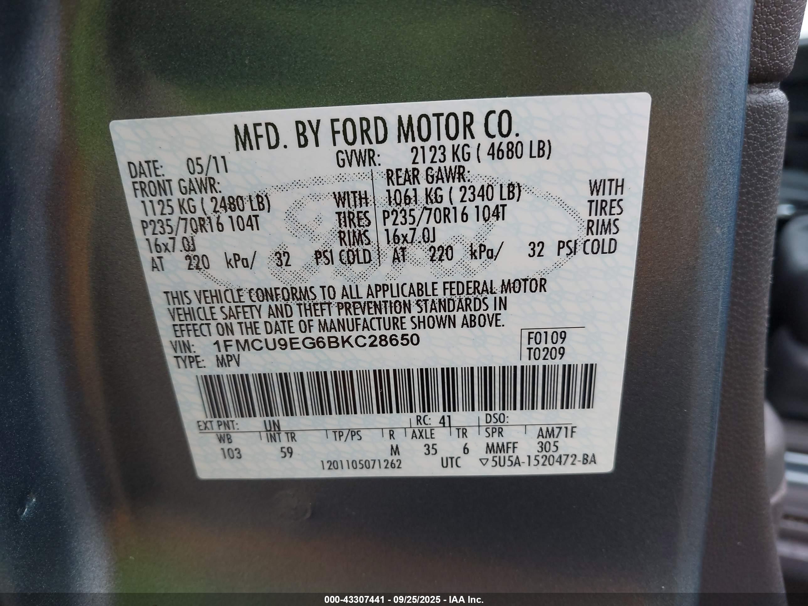FORD ESCAPE image 9