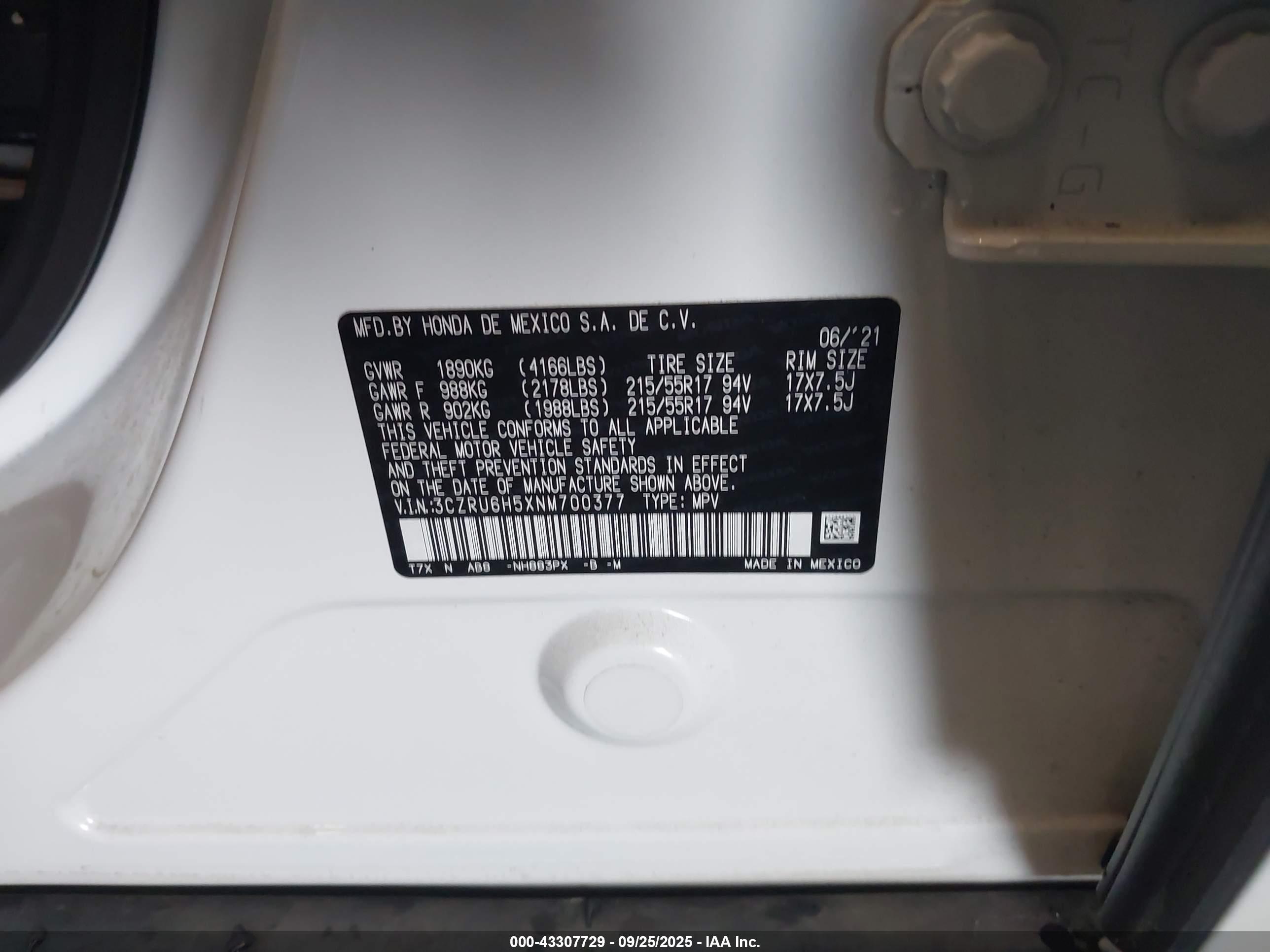 HONDA HR-V image 9