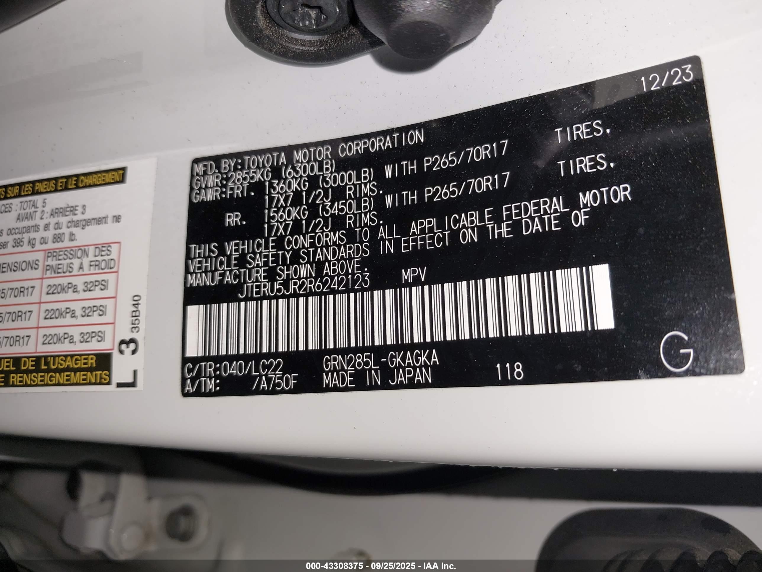 TOYOTA 4RUNNER image 9