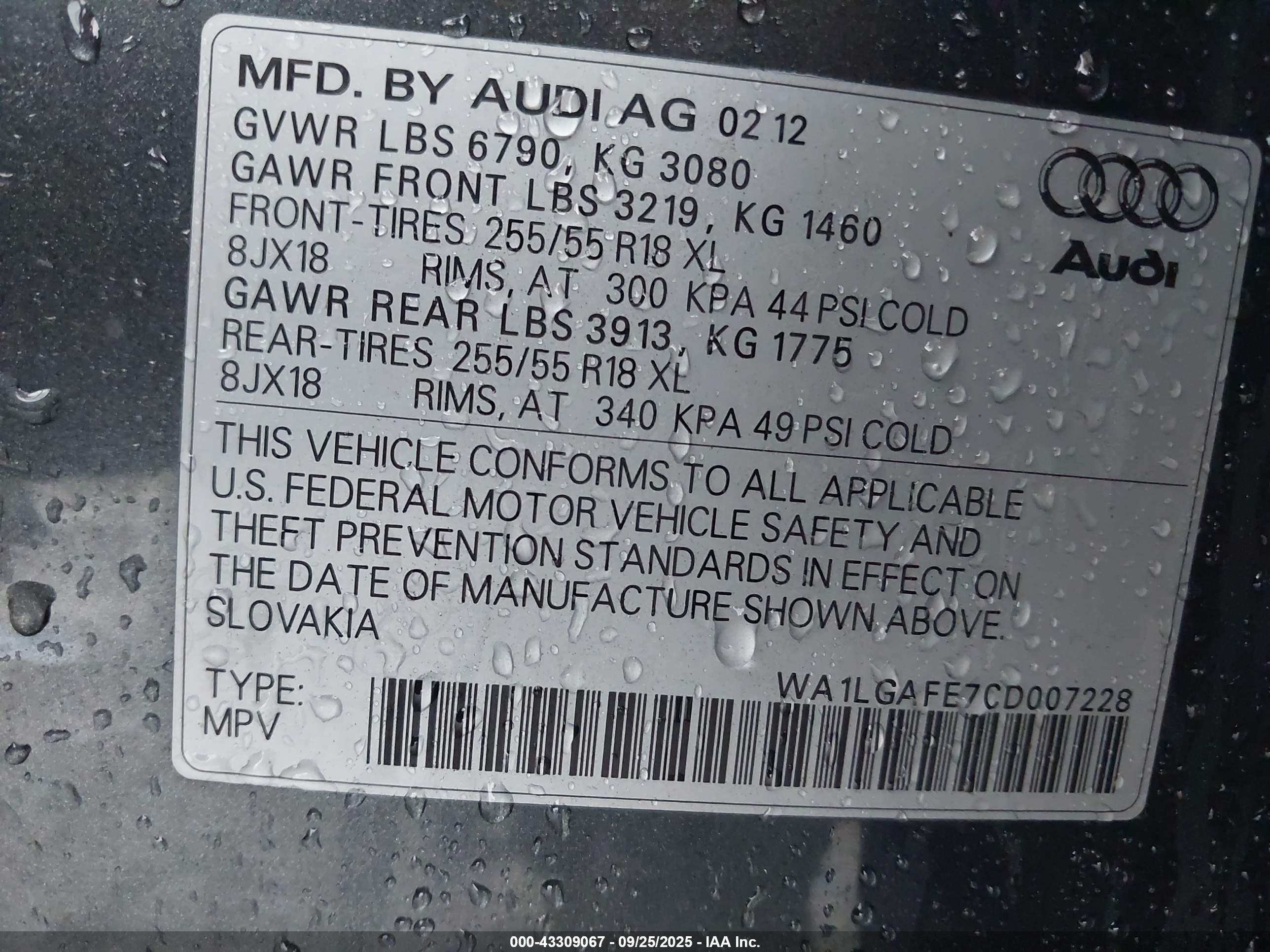 AUDI Q7 image 9