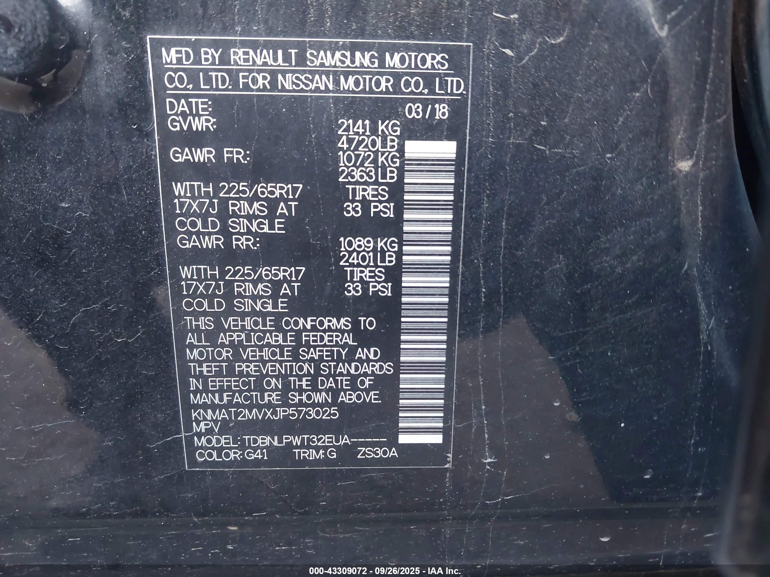 NISSAN ROGUE image 9