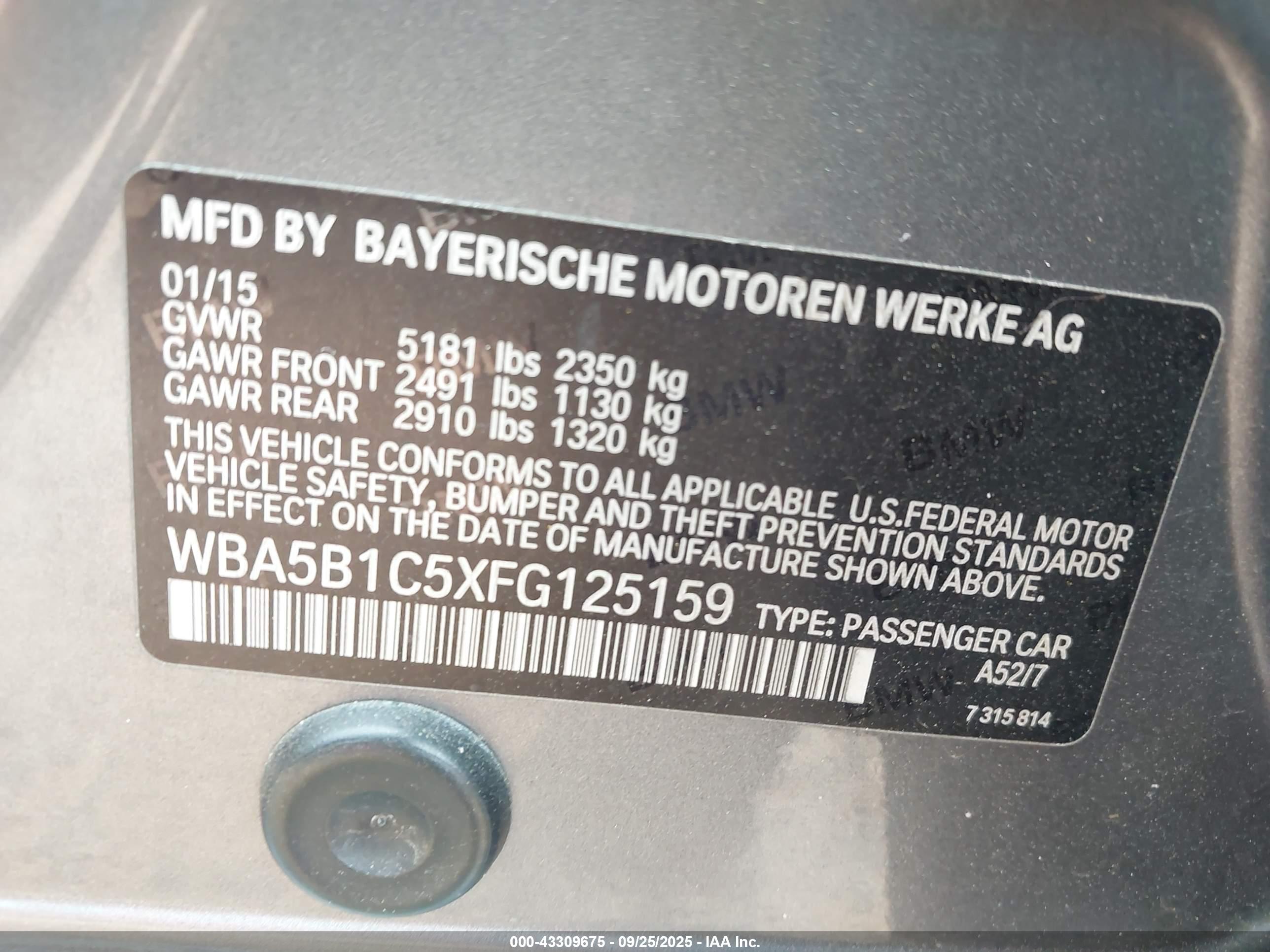 BMW 535I image 9