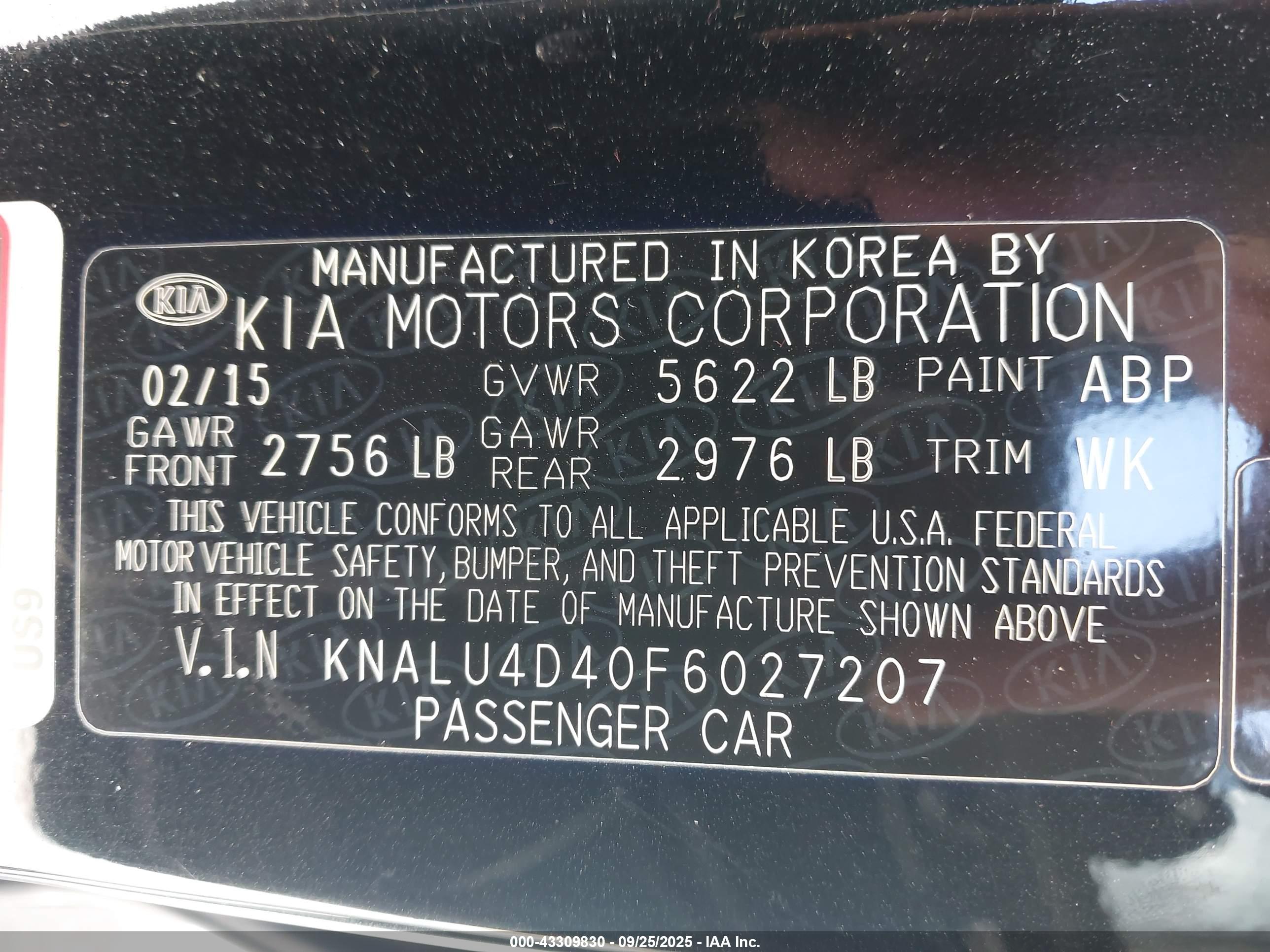KIA K900 image 9