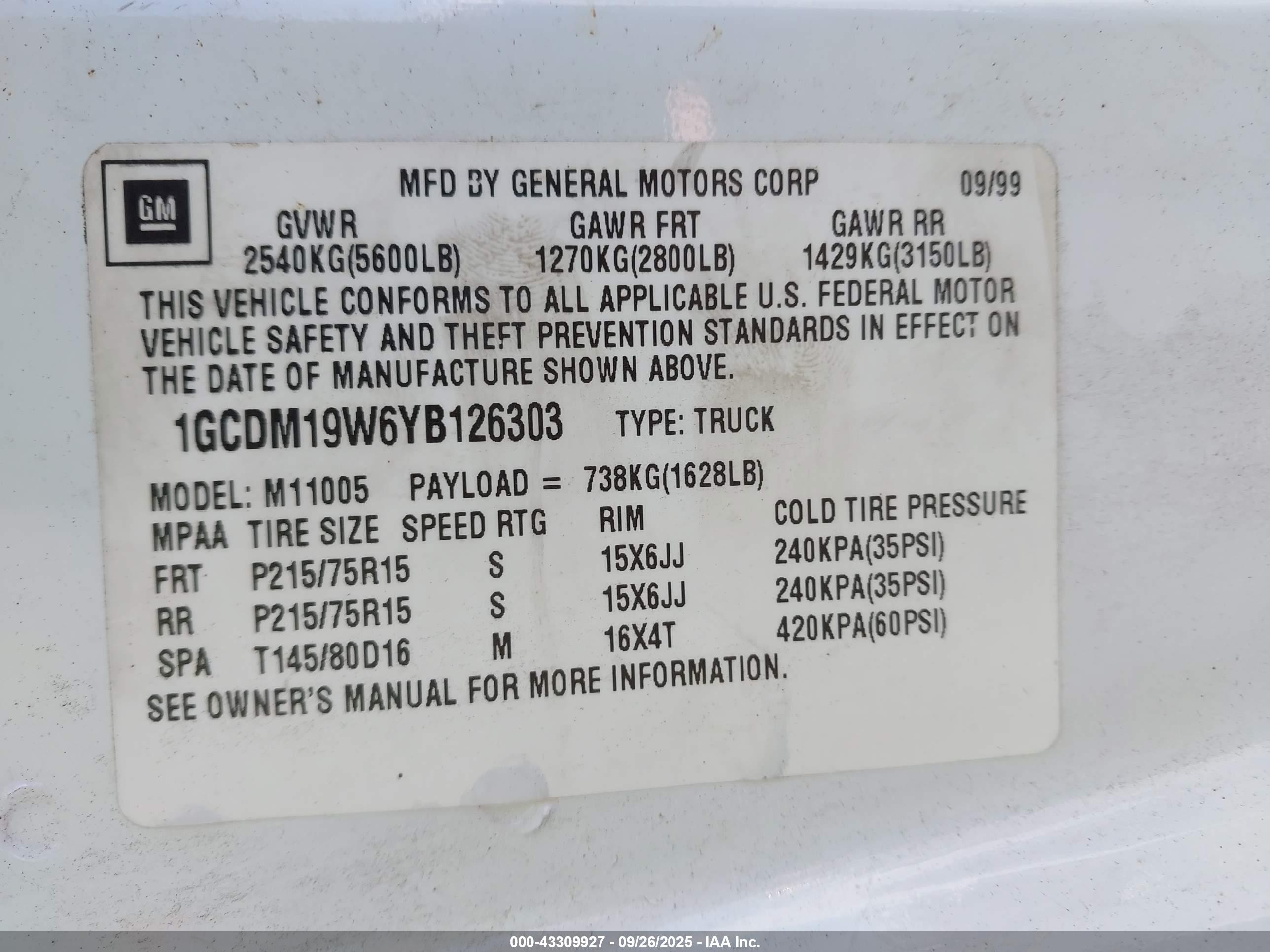 CHEVROLET ASTRO image 9