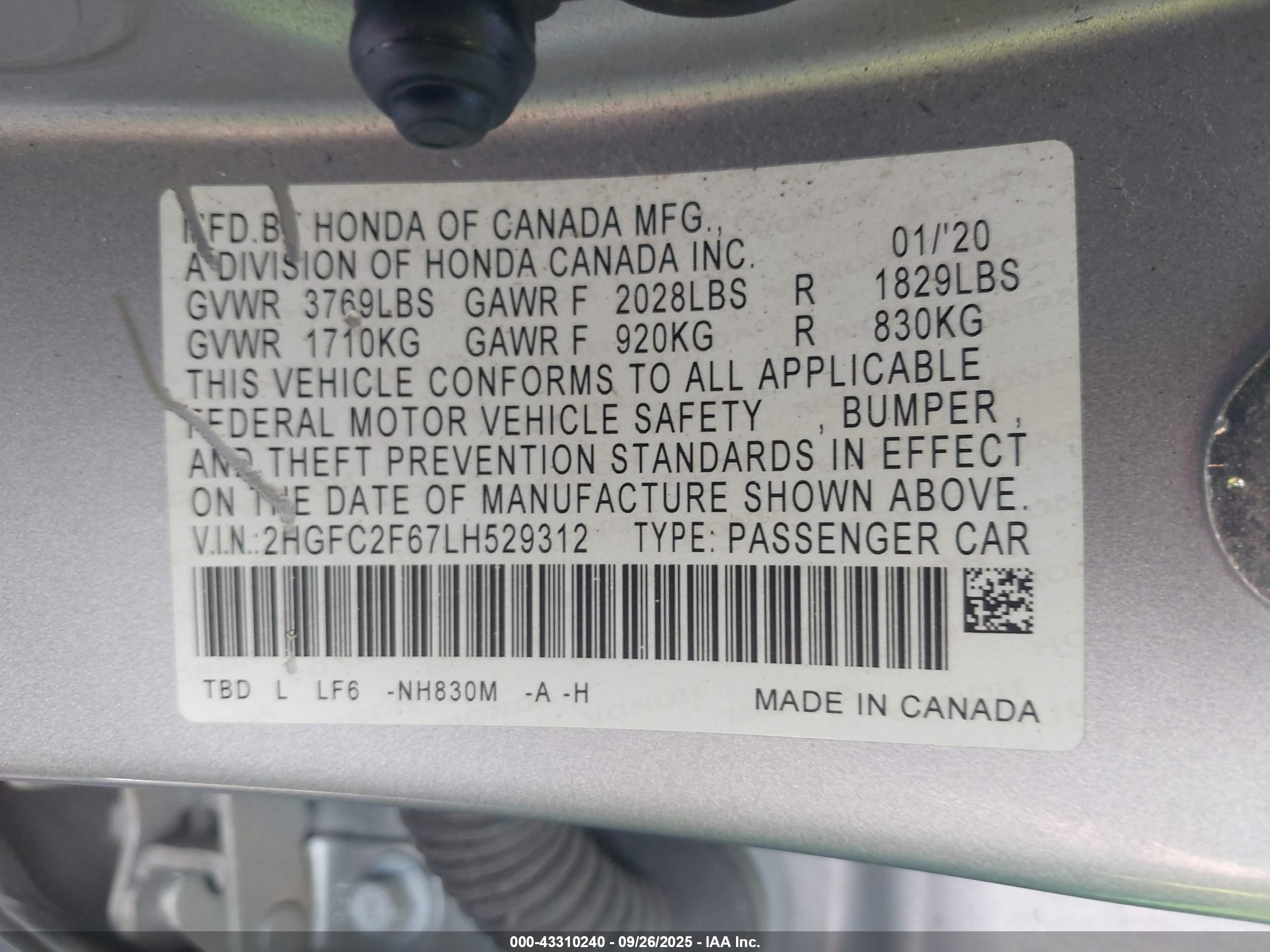 HONDA CIVIC image 9