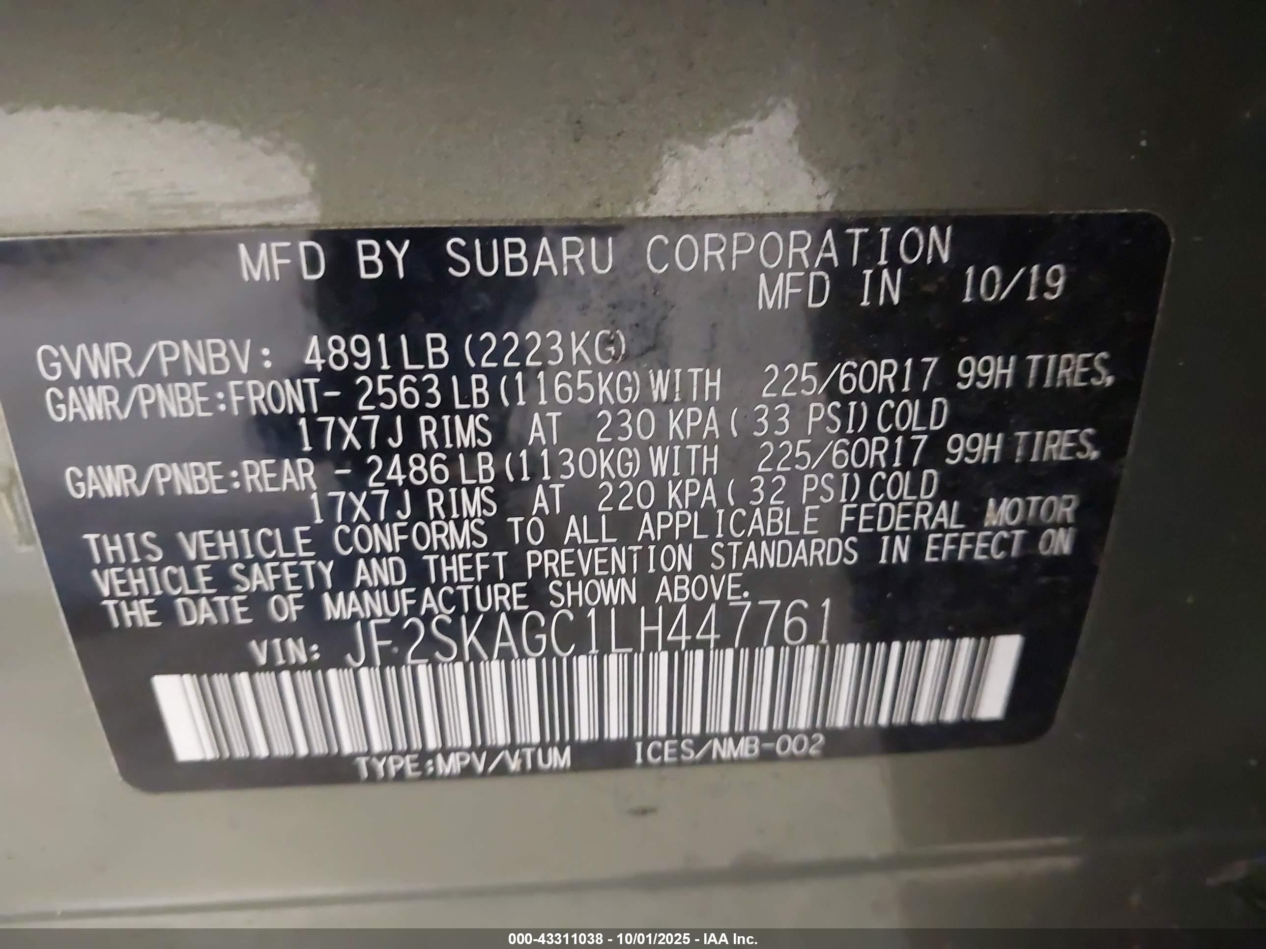 SUBARU FORESTER image 9