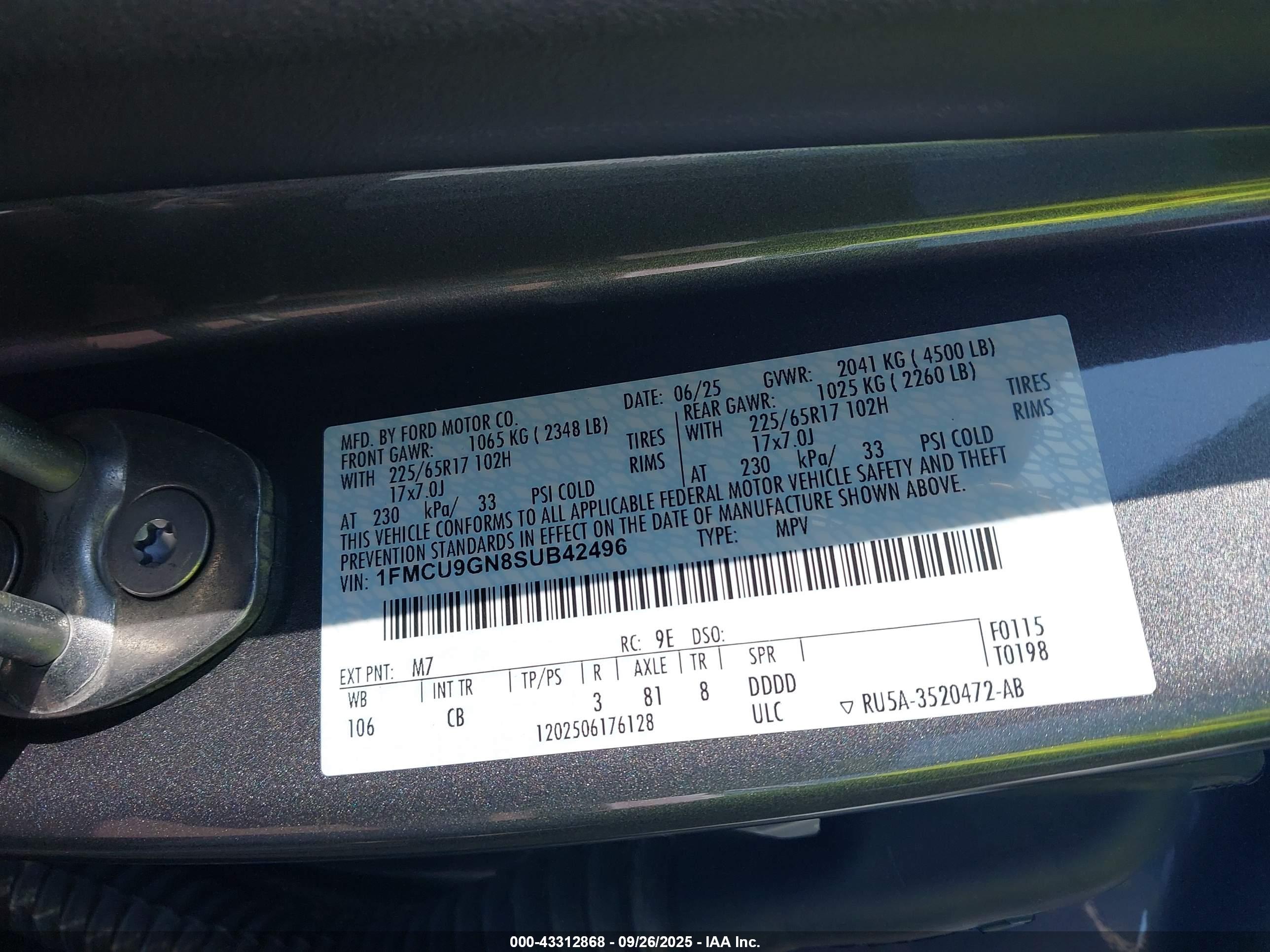 FORD ESCAPE image 9
