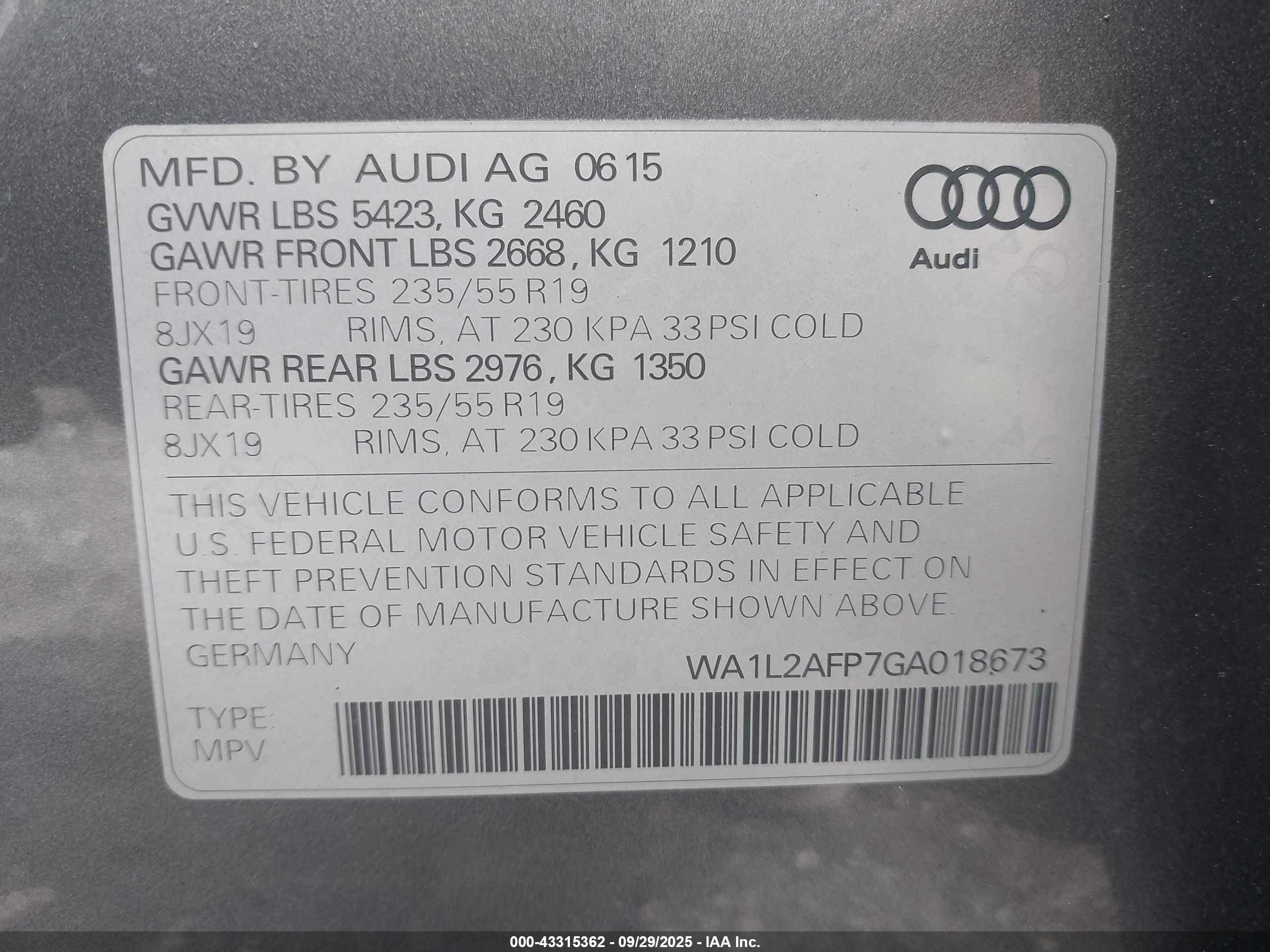 AUDI Q5 image 9